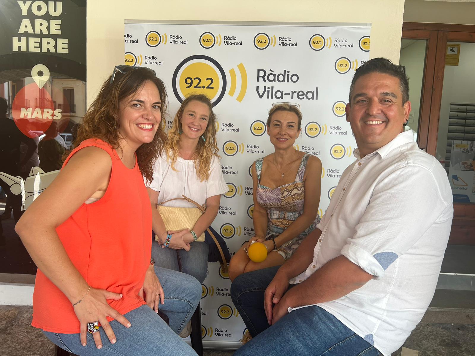Hui ens visita Compromís, parlem amb Carles Mulet, Maria Fajardo i Paula Mateos portaveu de Benicassim