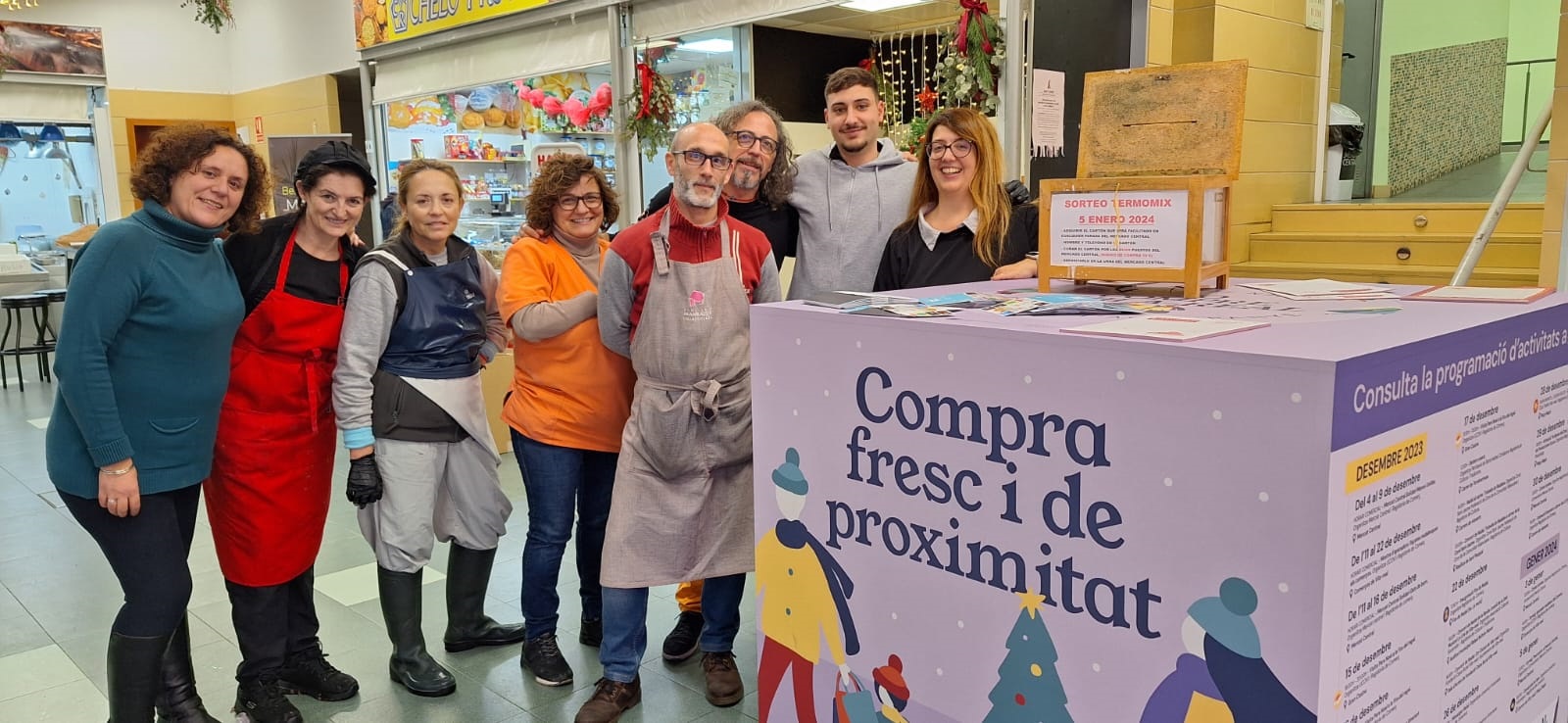 Vila-real tanca la campanya comercial de Nadal amb el sorteig del Mercat Central