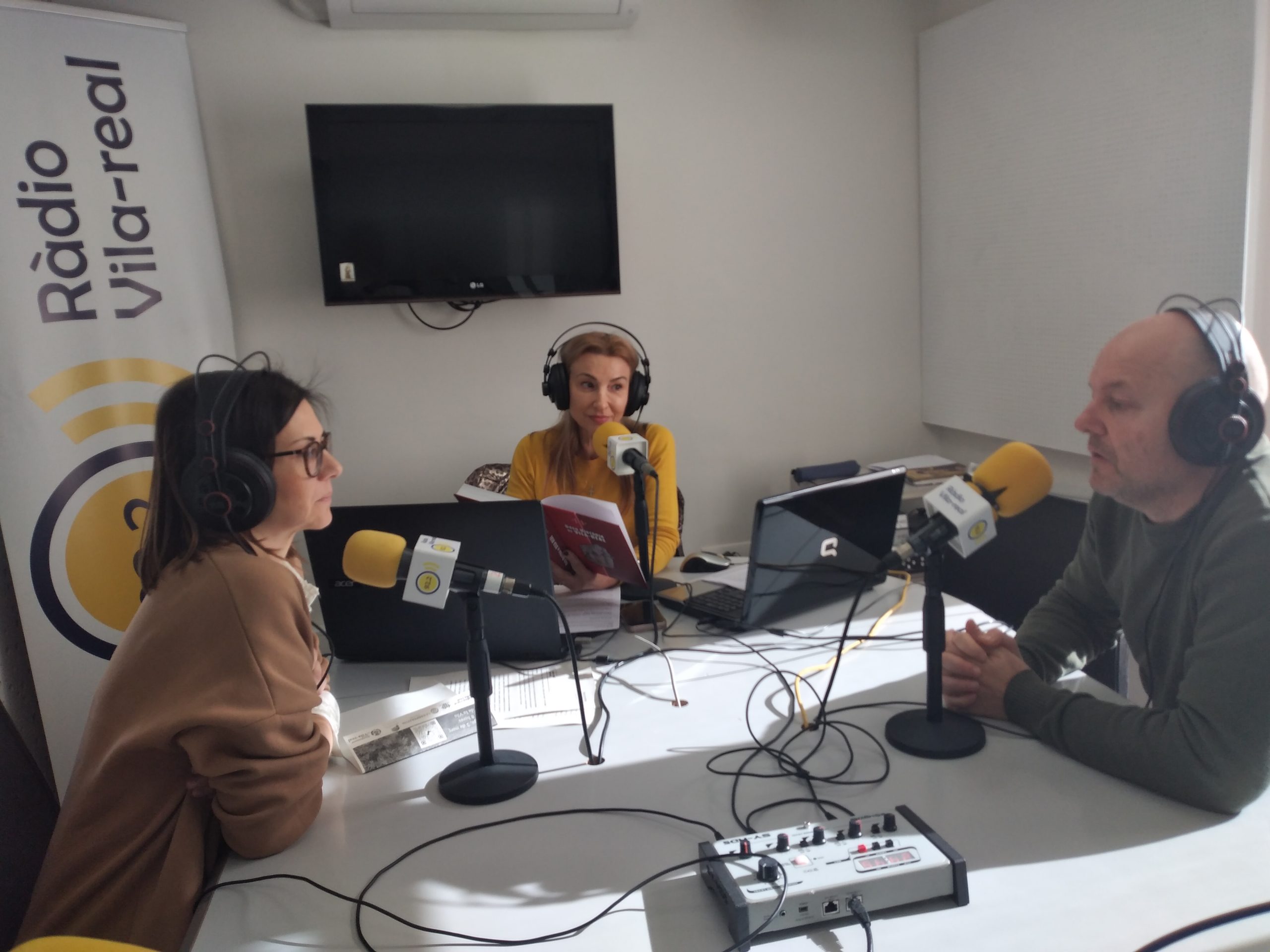Parlem amb Maria Dolores Parra i Josep Ramos, secretaria general de Fundació Caixa Rural Vila-real i director de negoci de l´entitat