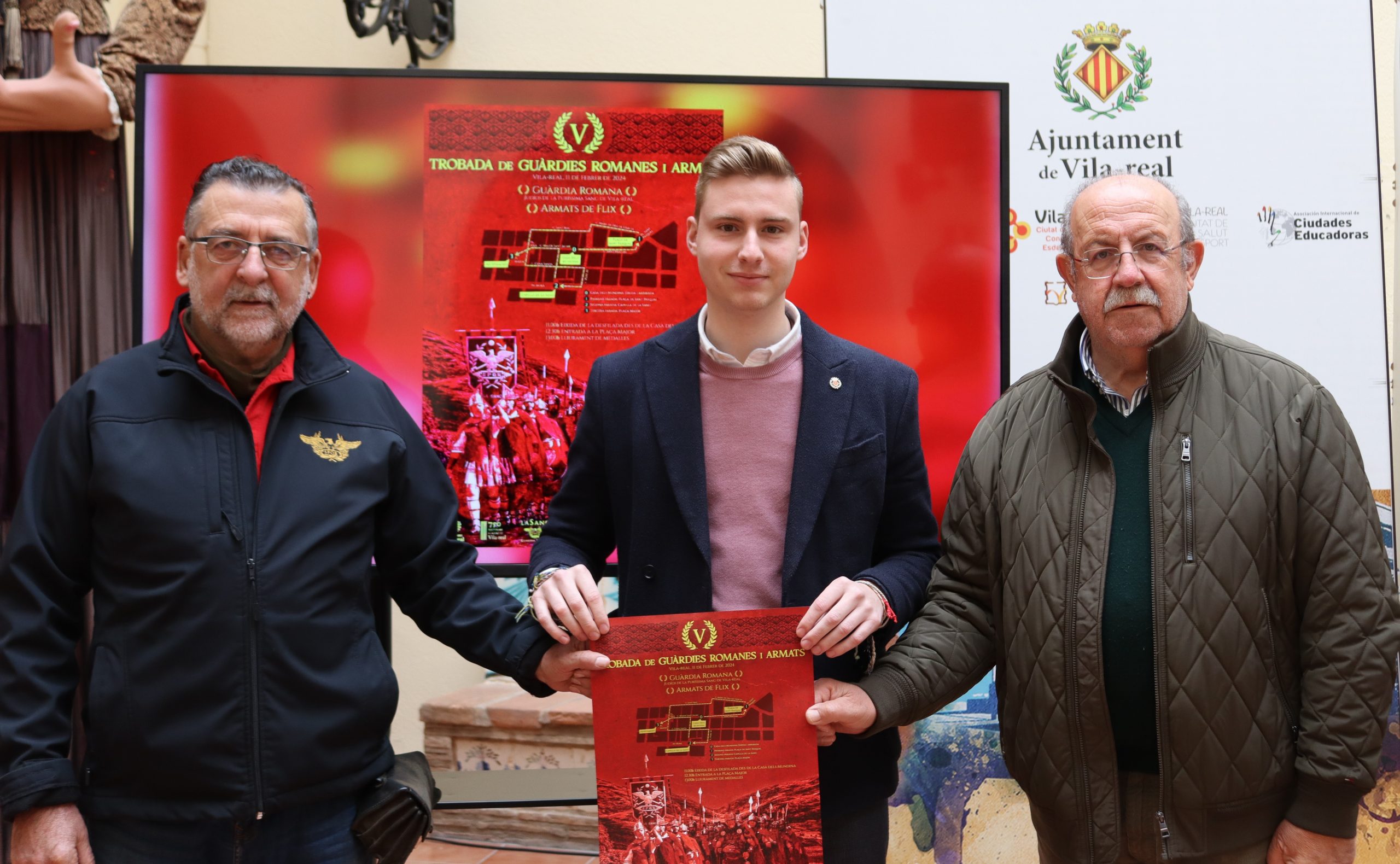 Vila-real viurà el diumenge la V Trobada de guàrdies romanes, amb els ‘judios’ de la Sang i els Armats de Flix