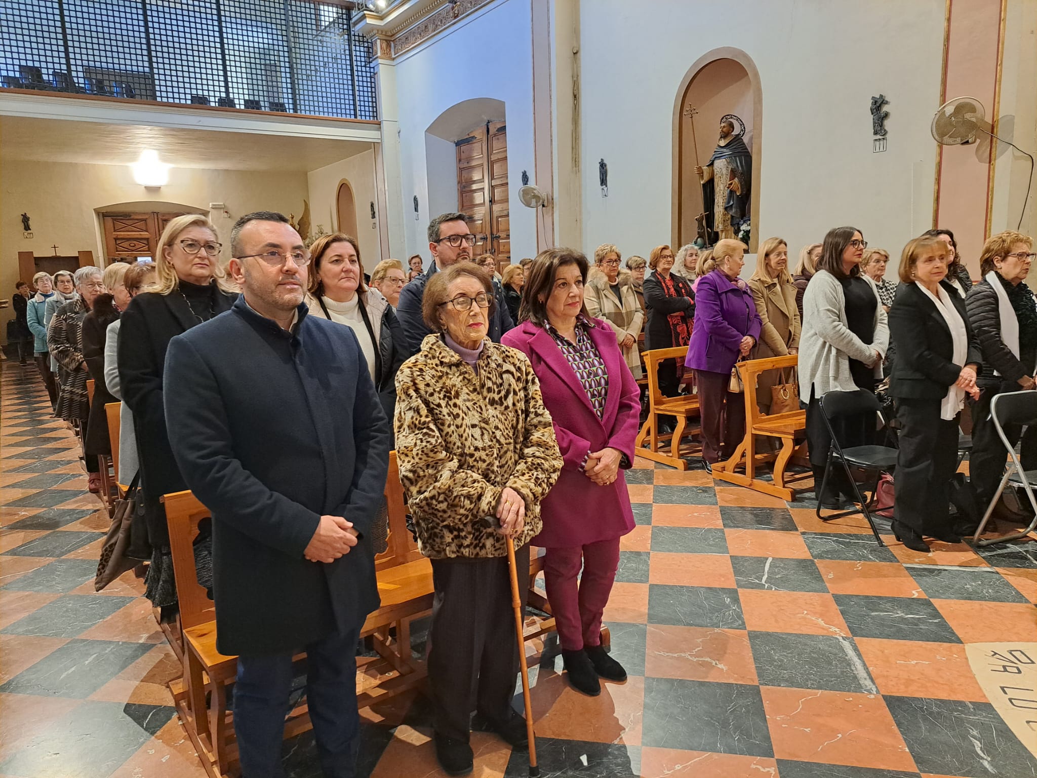 Les Ames de Casa de Vila-real han celebrat el dia de Santa Àgueda amb una missa a la capella del Crist de l’Hospital
