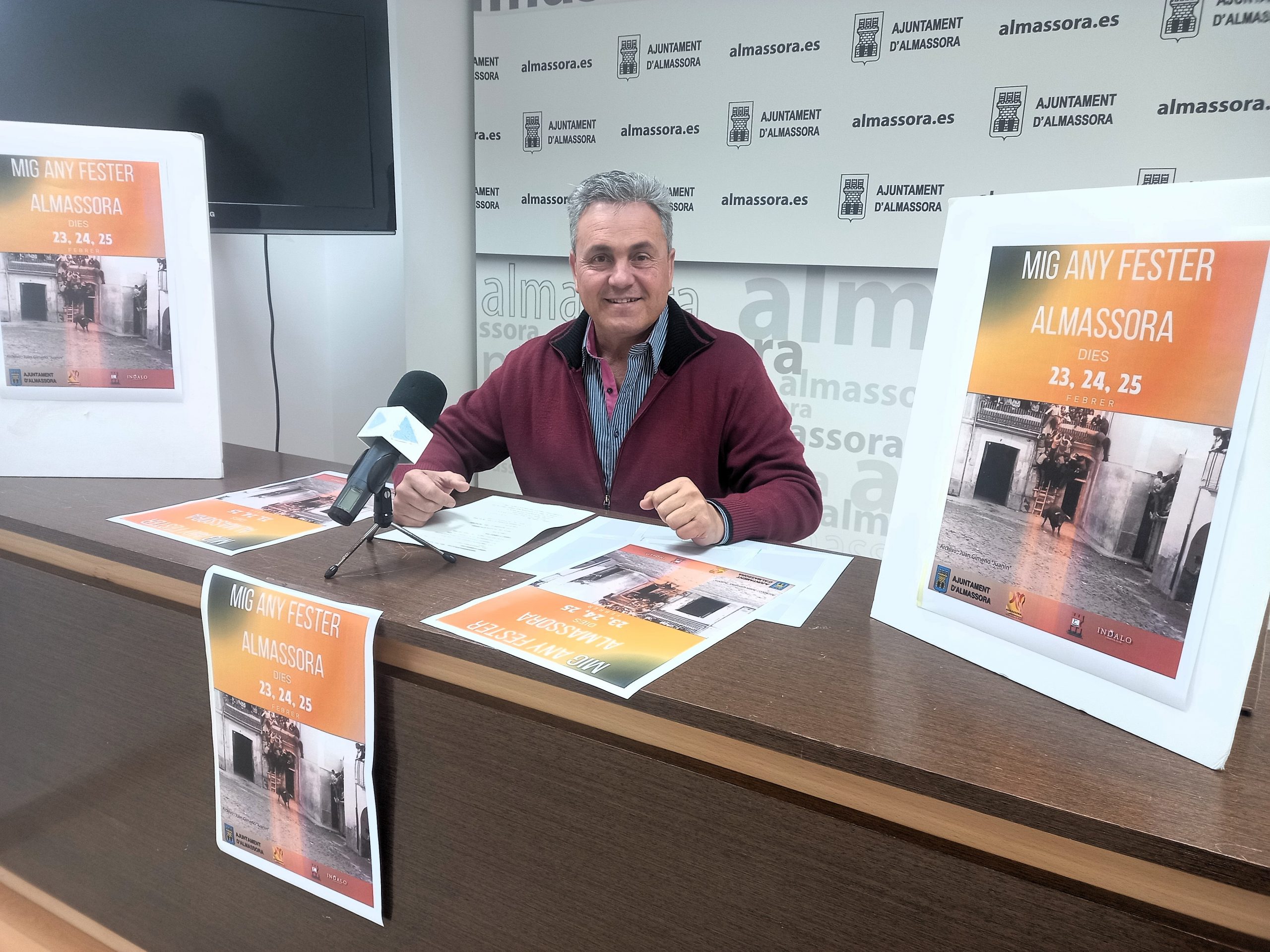 Almassora arrancarà el Mig Any Fester amb una conferència i exposició taurina