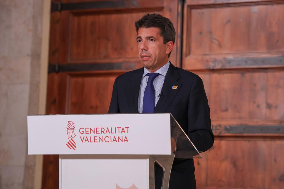 Carlos Mazón viatja demà a Catalunya per a mostrar al teixit empresarial català “una Comunitat Valenciana lliure, amable i oberta a la inversió”