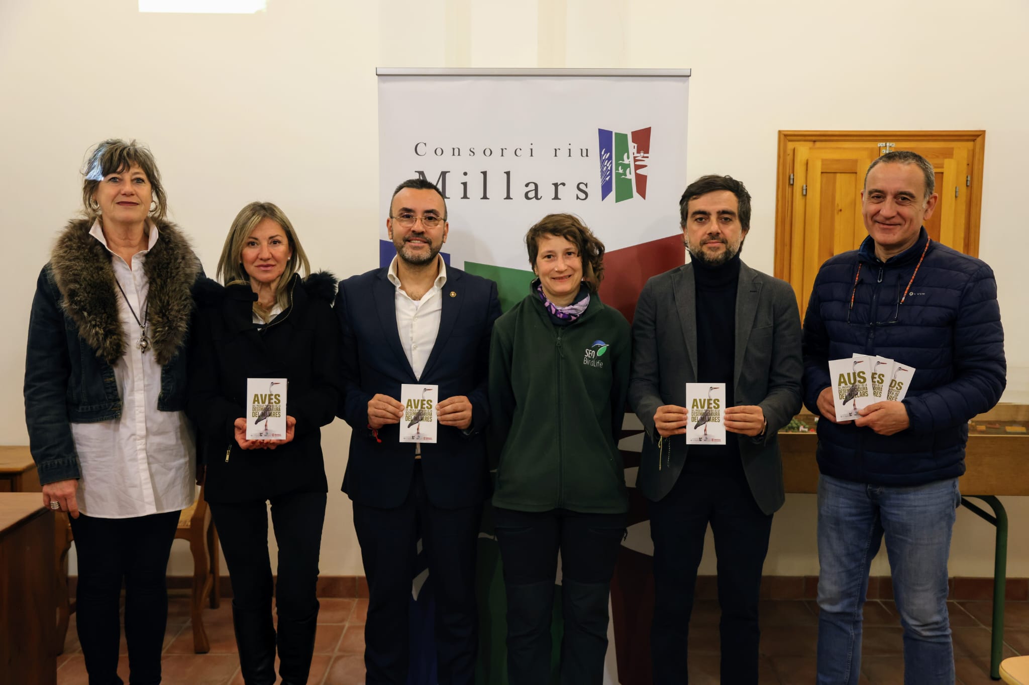 El Consorci Riu Millars i SEO-BirdLife presenten a Vila-real la seua guia oficial d’aus