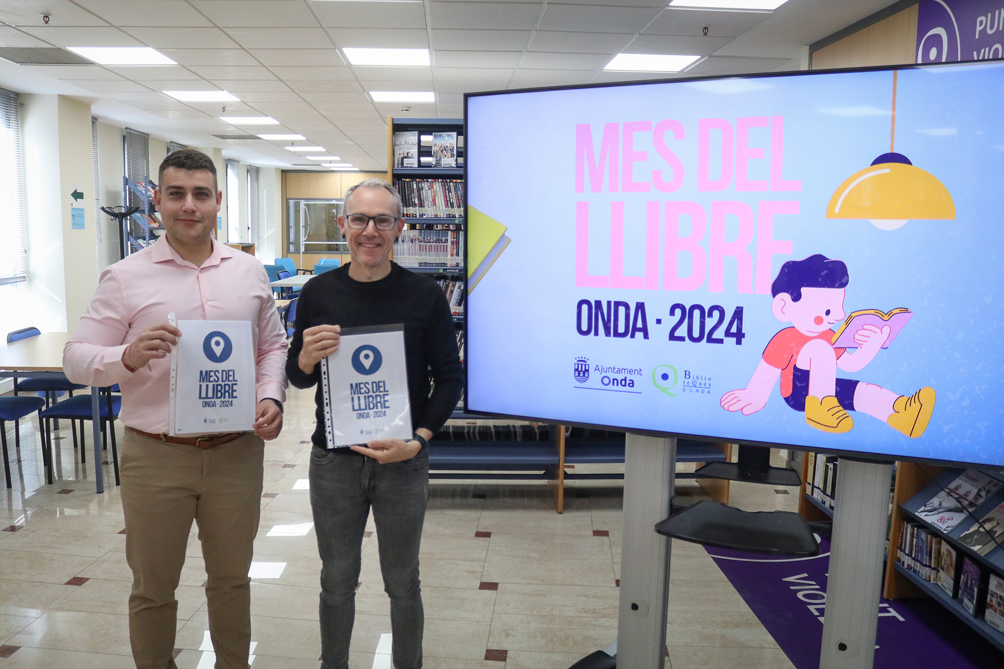 Onda celebra el Dia Internacional del Llibre amb una original caça del tresor literari