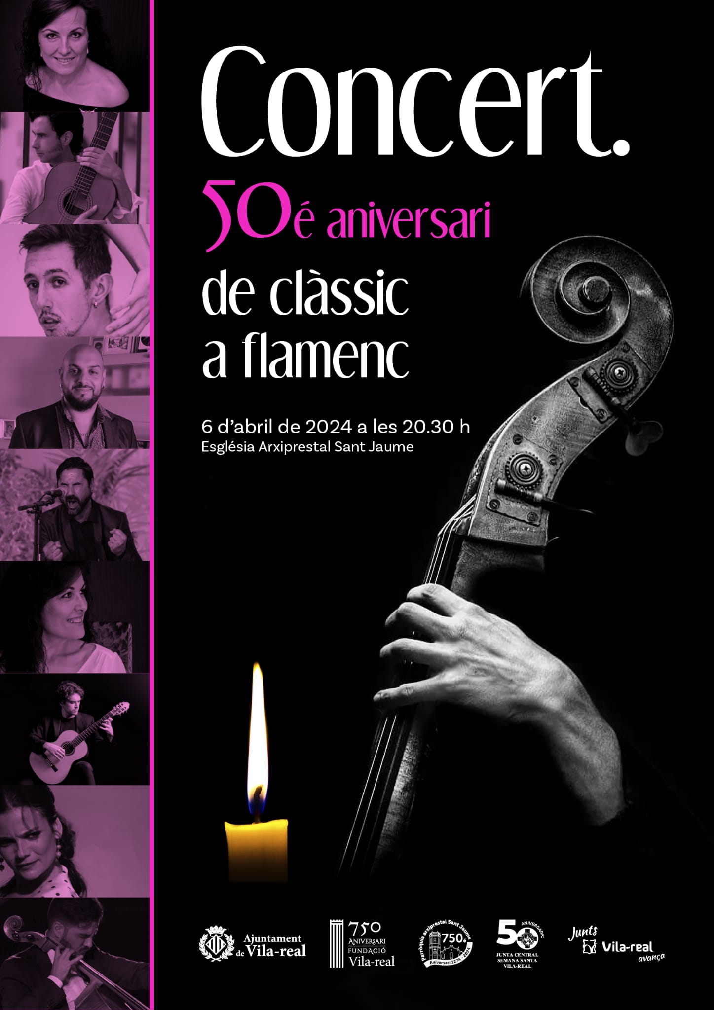 Acabem la Setmana Santa amb el Concert 50 aniversari de clàssic a flamenc, parlem amb Gisela i Rosanna Morales i membres de Junta Central de Setmana Santa de Vila-real