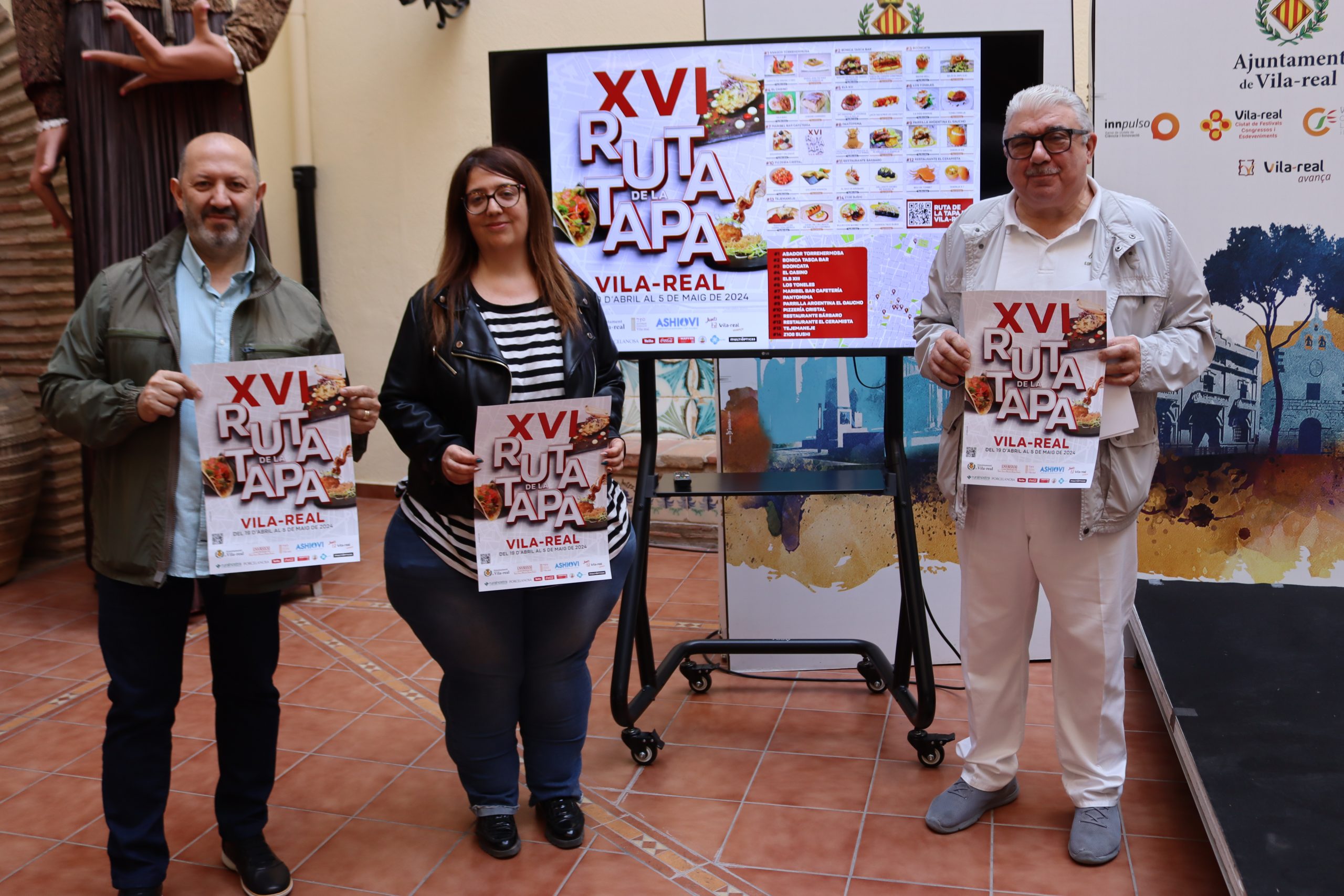 La XVI Ruta de la Tapa de Vila-real seduirà els paladars amb  les propostes de 14 restaurants