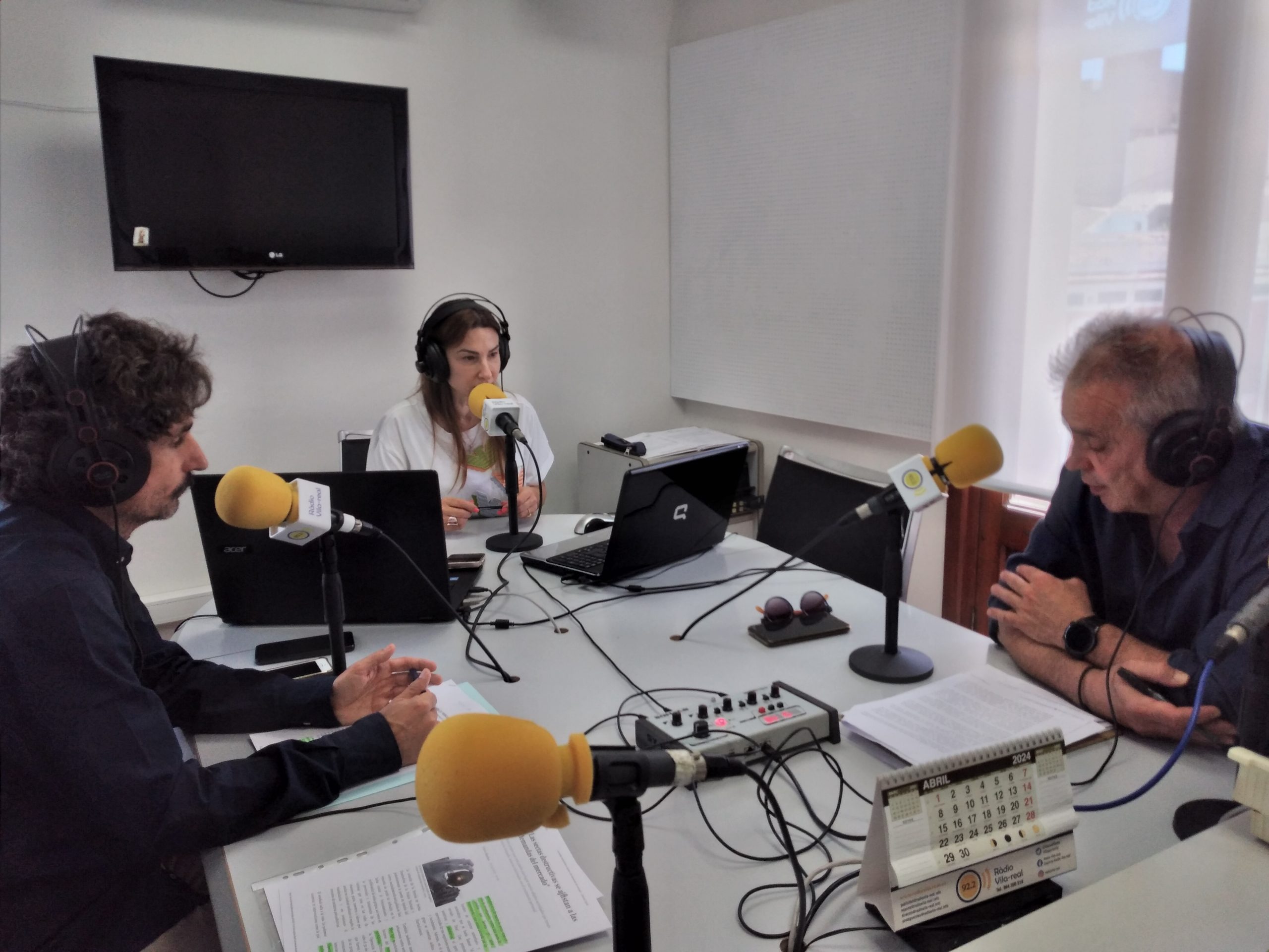 Parlem amb el regidor de Vila-real Toni Marín i el responsable de la UPCCA, José Gisbert