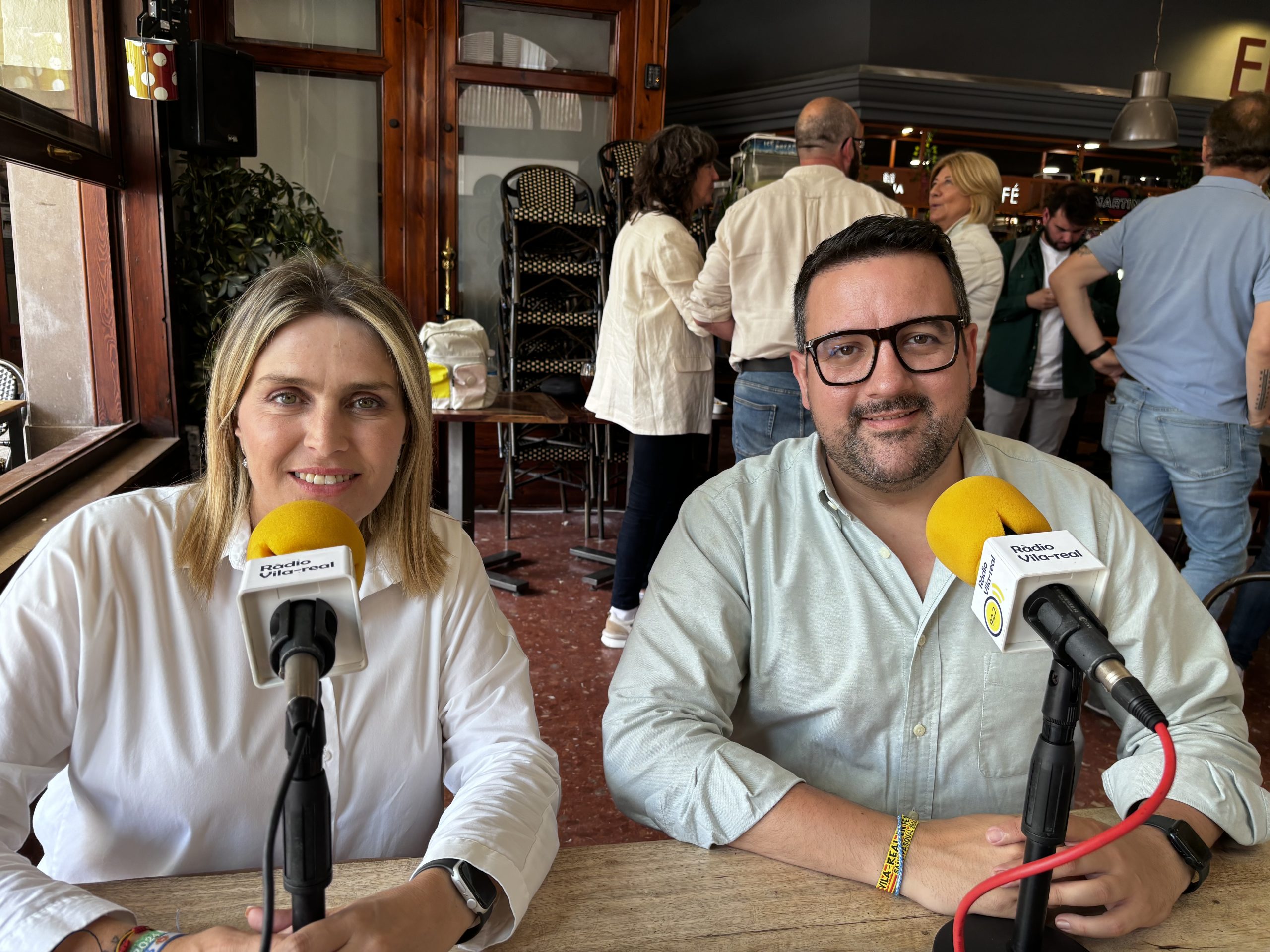 Hui ens ha visitat la Presidenta de la Diputació de Castelló, Marta Barrachina junt al regidor Adrián Casabó