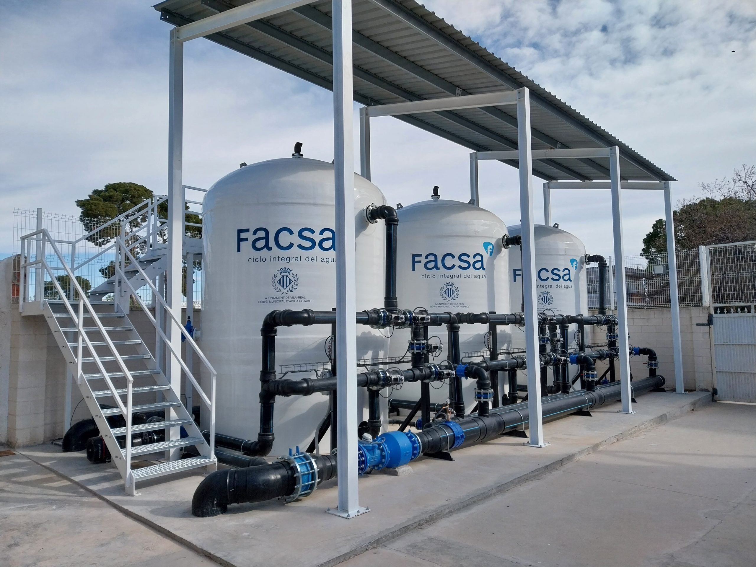 Facsa finalitza a Vila-real dos plantes de carbó actiu que permeten proveir a la localitat d’aigua de màxima qualitat