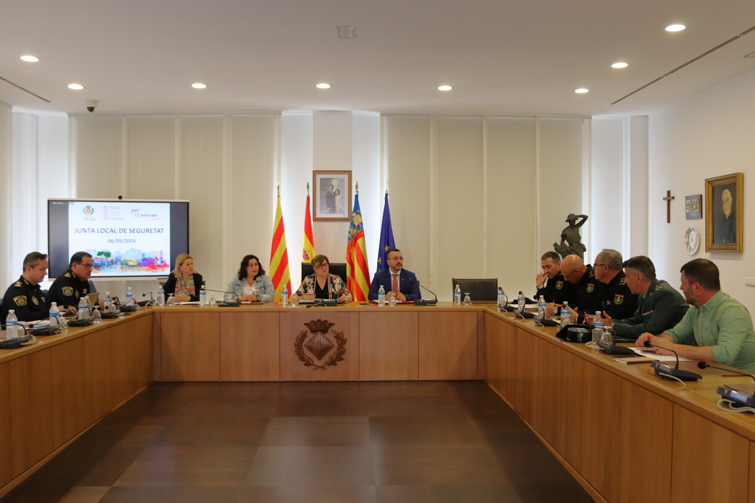 Vila-real coordina el reforç d’efectius per a garantir la seguretat  durant les festes de Sant Pasqual