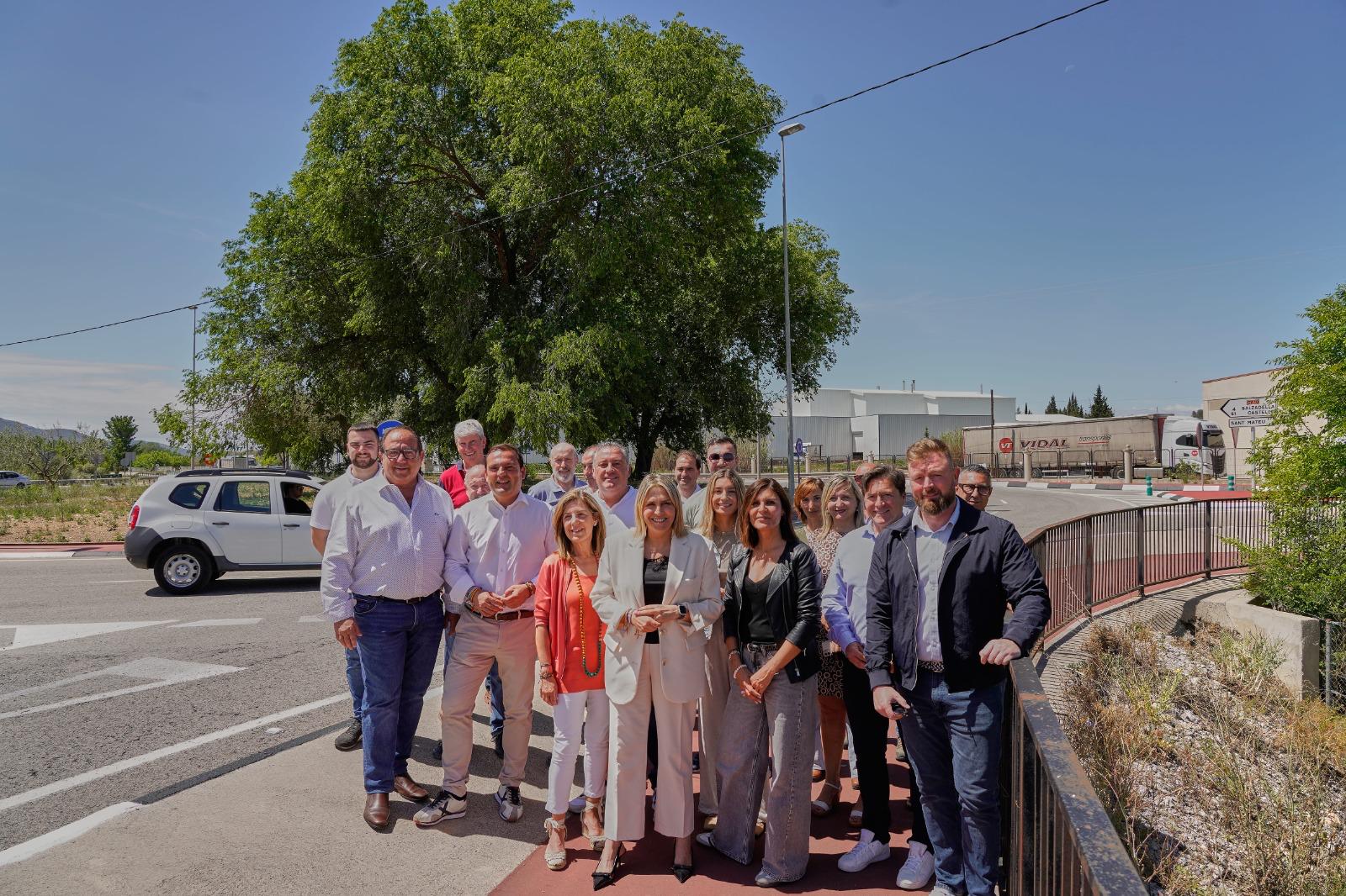 Marta Barrachina defén a Sant Mateu l’autovia que vertebre l’interior i apel·la al vot útil el 9-J per a llançar un missatge clar i fort a Europa