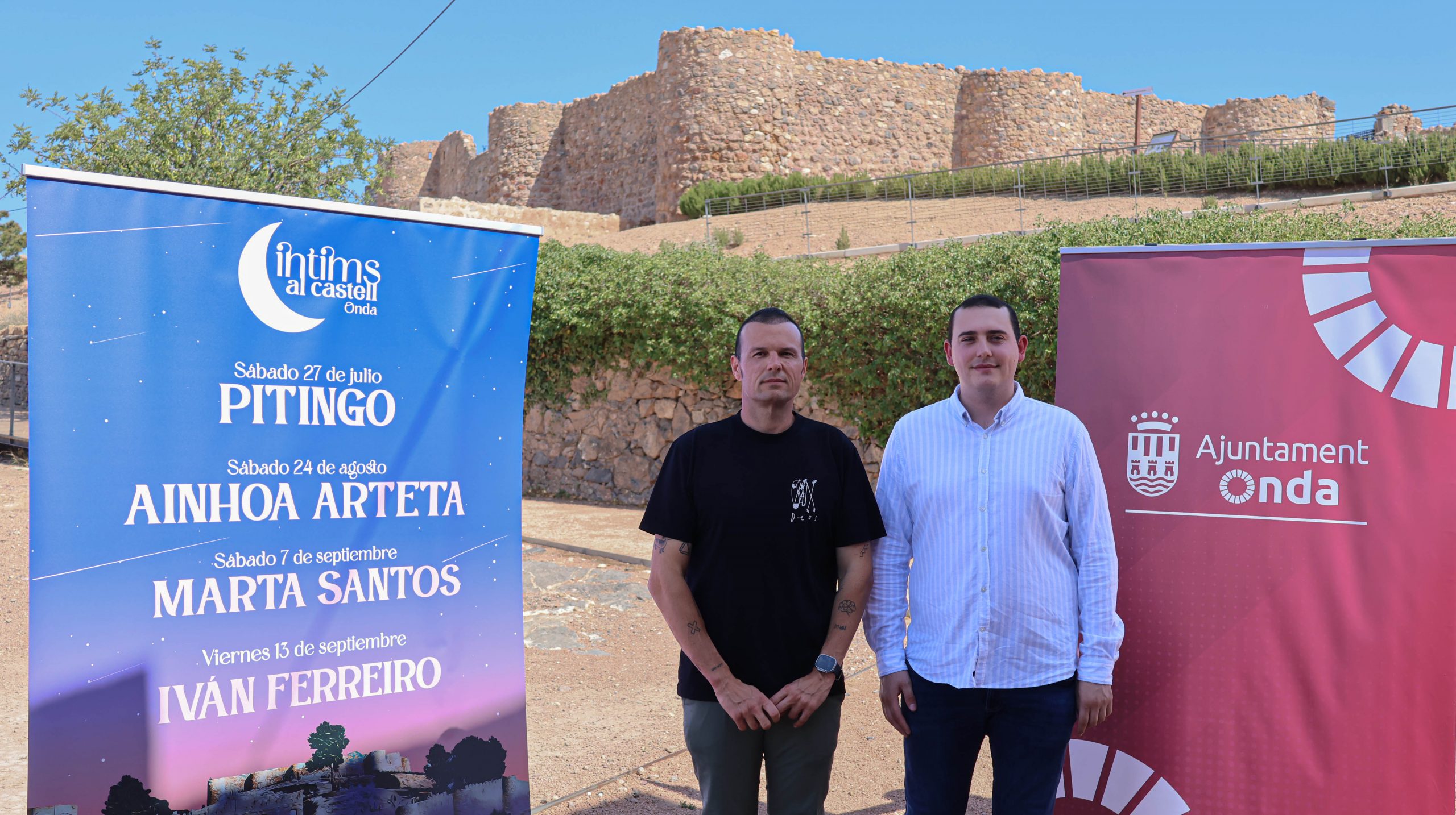Onda lanza el ciclo Íntims al Castell con Pitingo, Ainhoa Arteta, Marta Santos e Iván Ferreiro