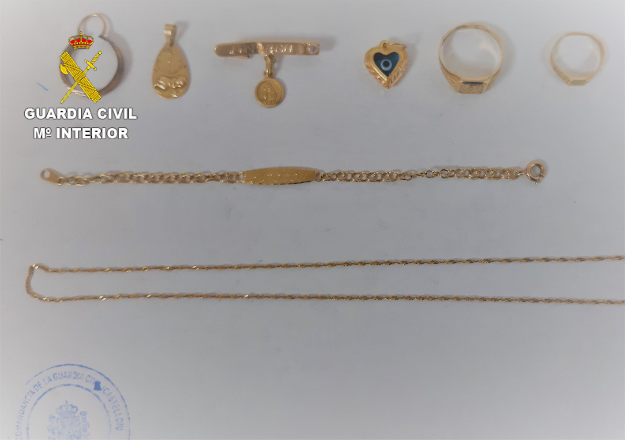 La Guardia Civil detiene a dos personas por receptación y robo en una vivienda en la Vall d ́Uixò