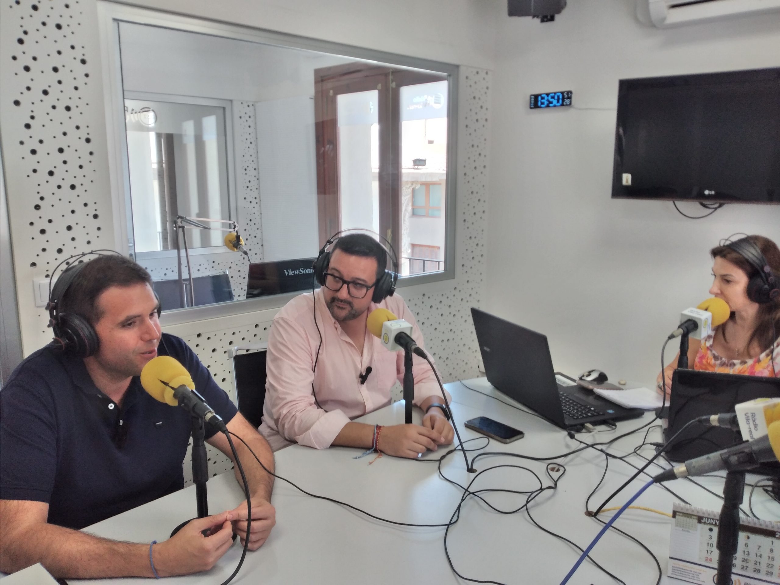 Parlem amb el President del PP a Vila-real Adrián Casabó, i amb el Senador per Castelló Jaume Llorens