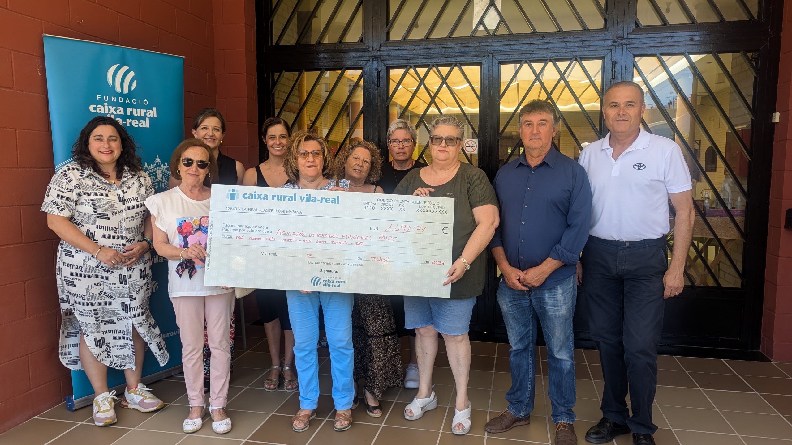 L’associació Rusc rep 1.492 euros de la Trobada d’elaboració d’allioli