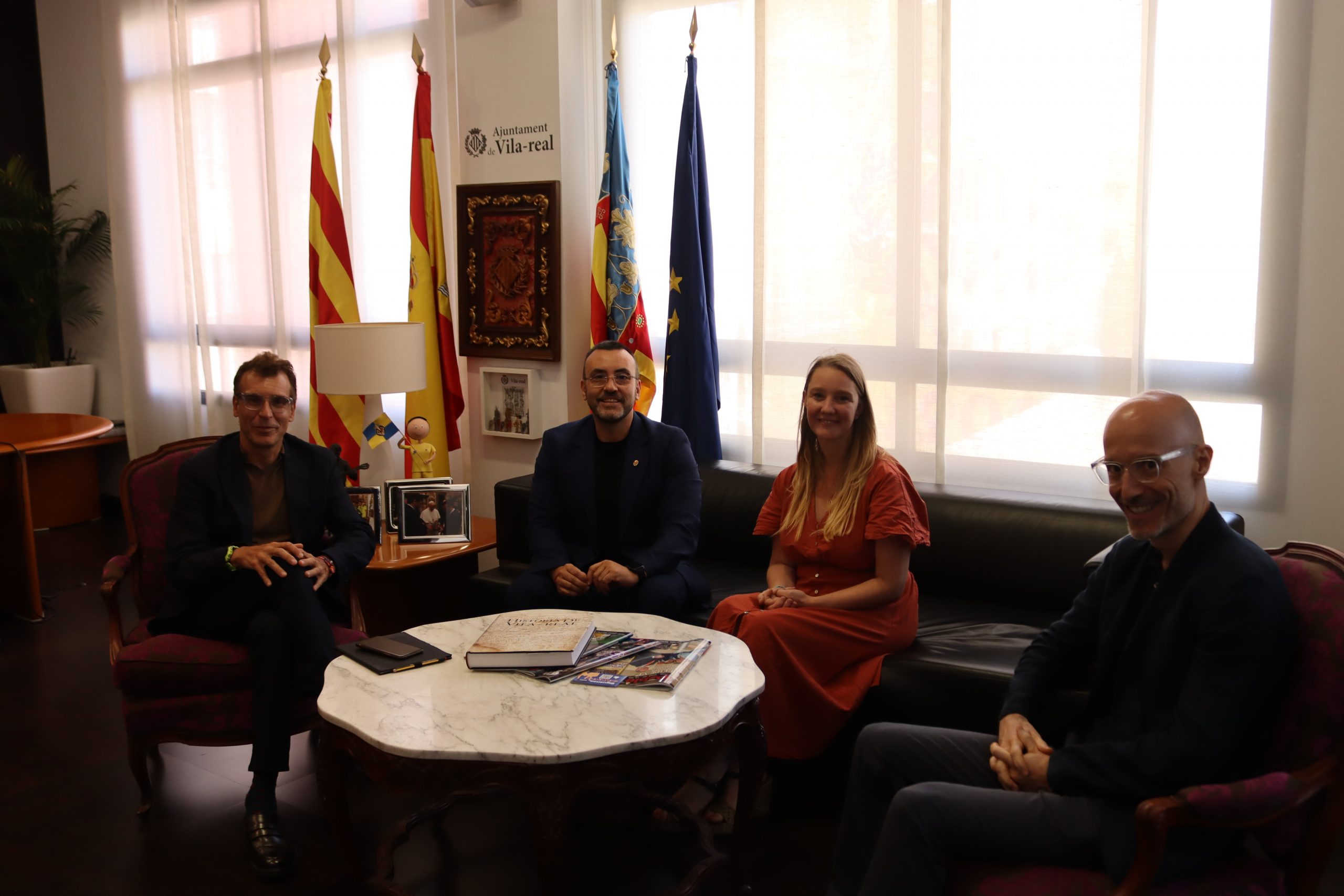 Benlloch i Fajardo es reuneixen amb la Fundació Princesa de Girona per a explorar una possible col·laboració