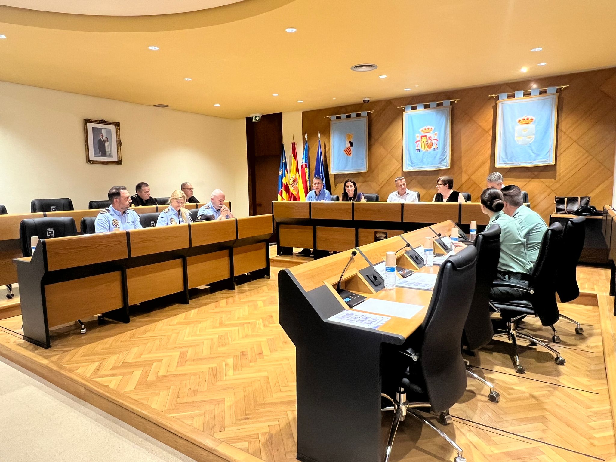 Burriana celebra la Junta de Seguretat Local per a les Festes de la Misericòrdia 2024