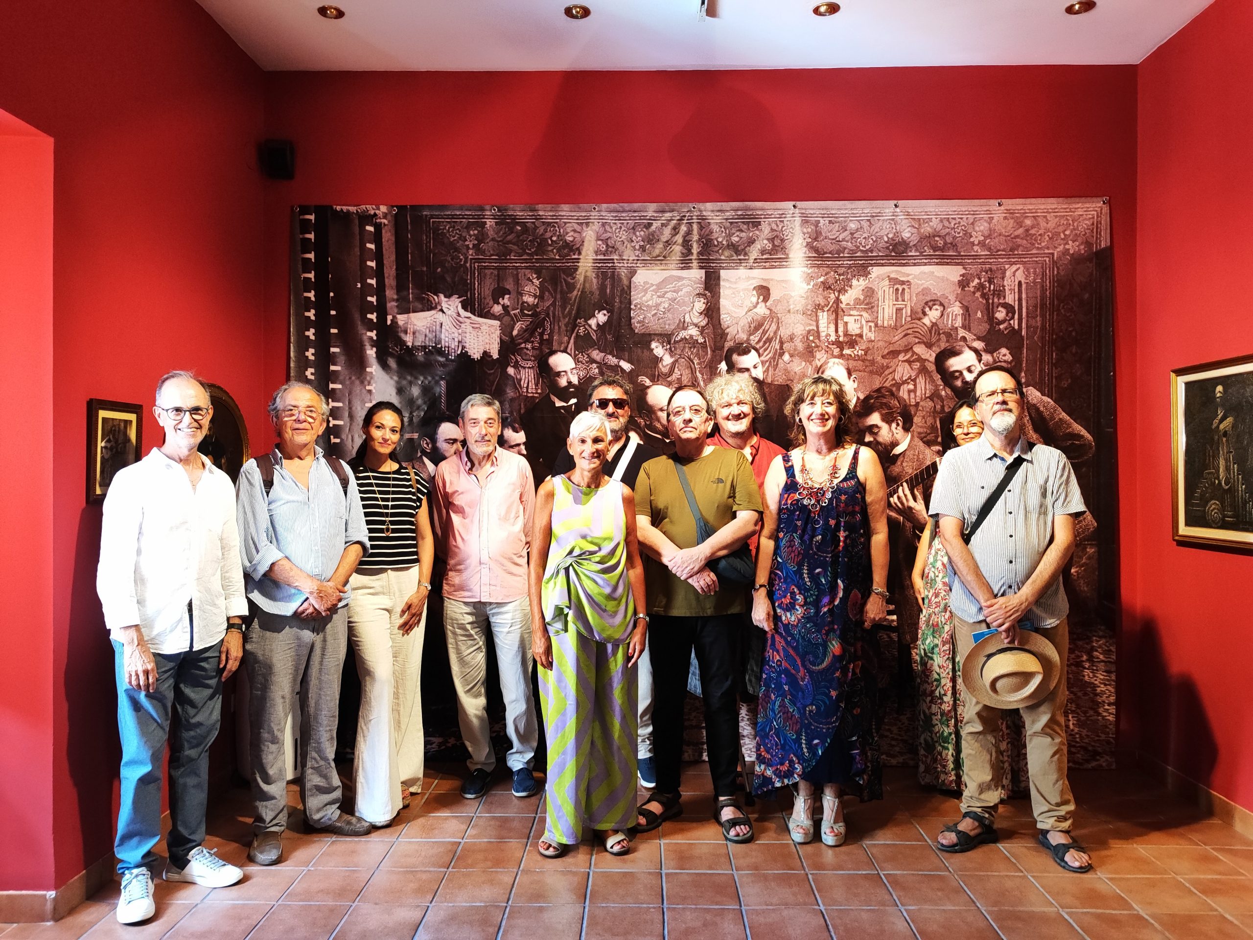 Vila-rea va rebre ahir la visita del Jurat del  Certamen «Francesc Tàrrega»