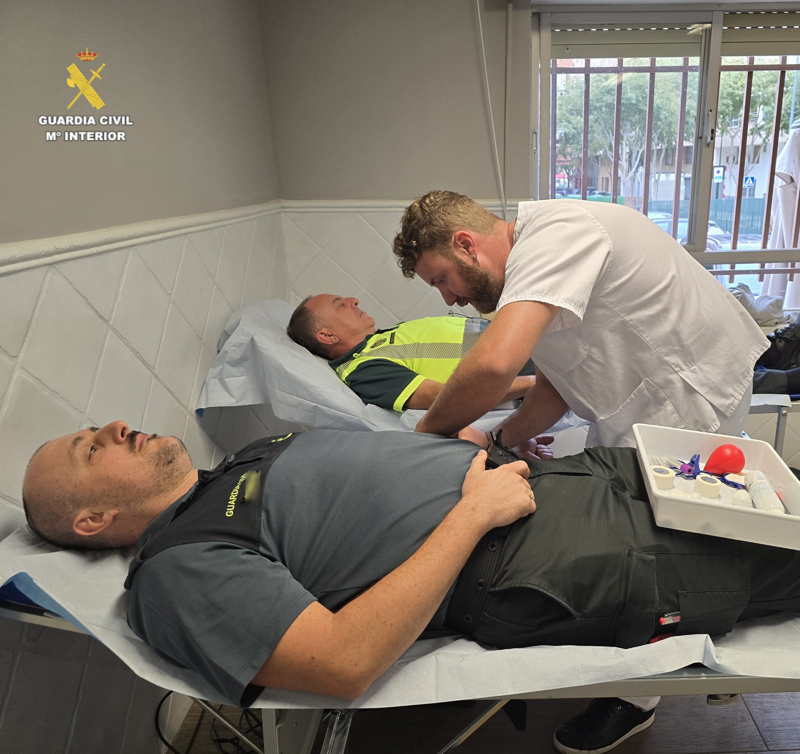 La Comandància de la Guàrdia Civil de Castelló se suma a la campanya de donació de sang