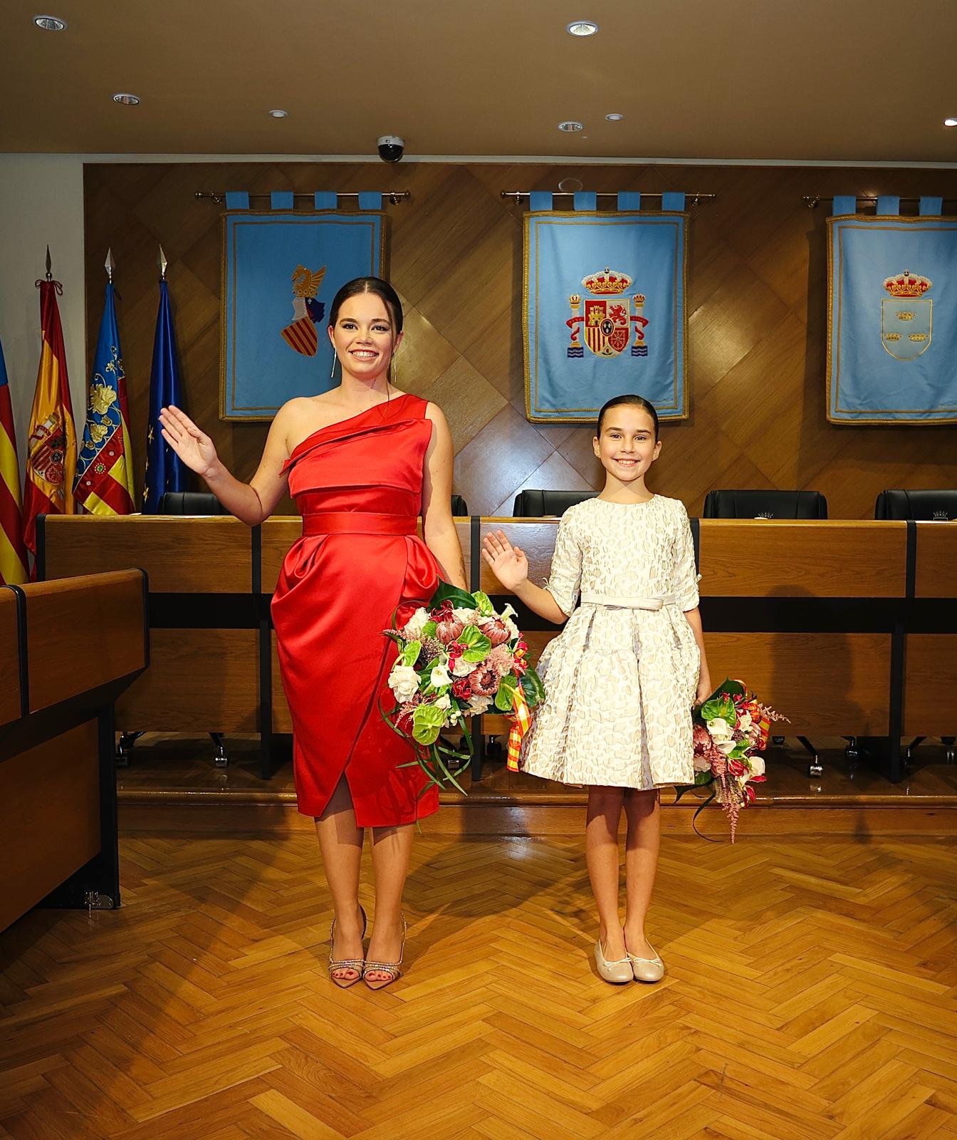 Claudia Sabater Llopis i Valeria Cuadros Marco, Reines Falleres de Burriana 2025