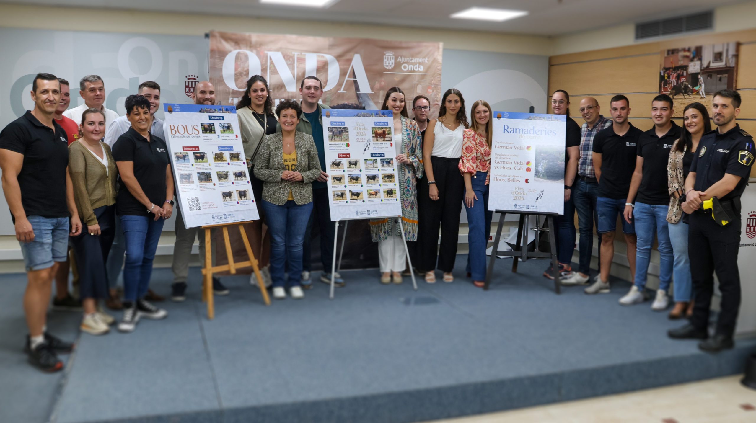 Onda presenta el cartell taurí de la Fira 2024 amb ferros de primer nivell i reforç de la seguretat
