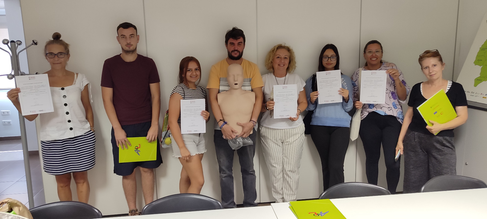 Orpesa celebra un curs d’iniciació en RCP bàsica i primers auxilis