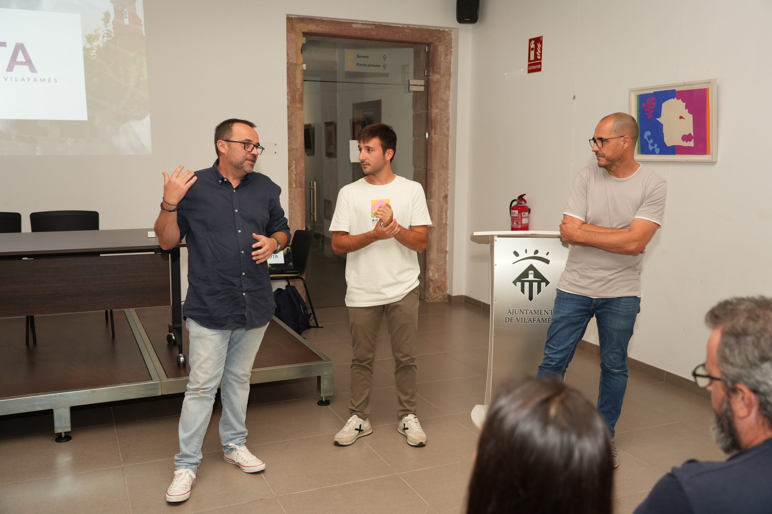 Presentació massiva de la Ruta dels Artistes de Vilafamés