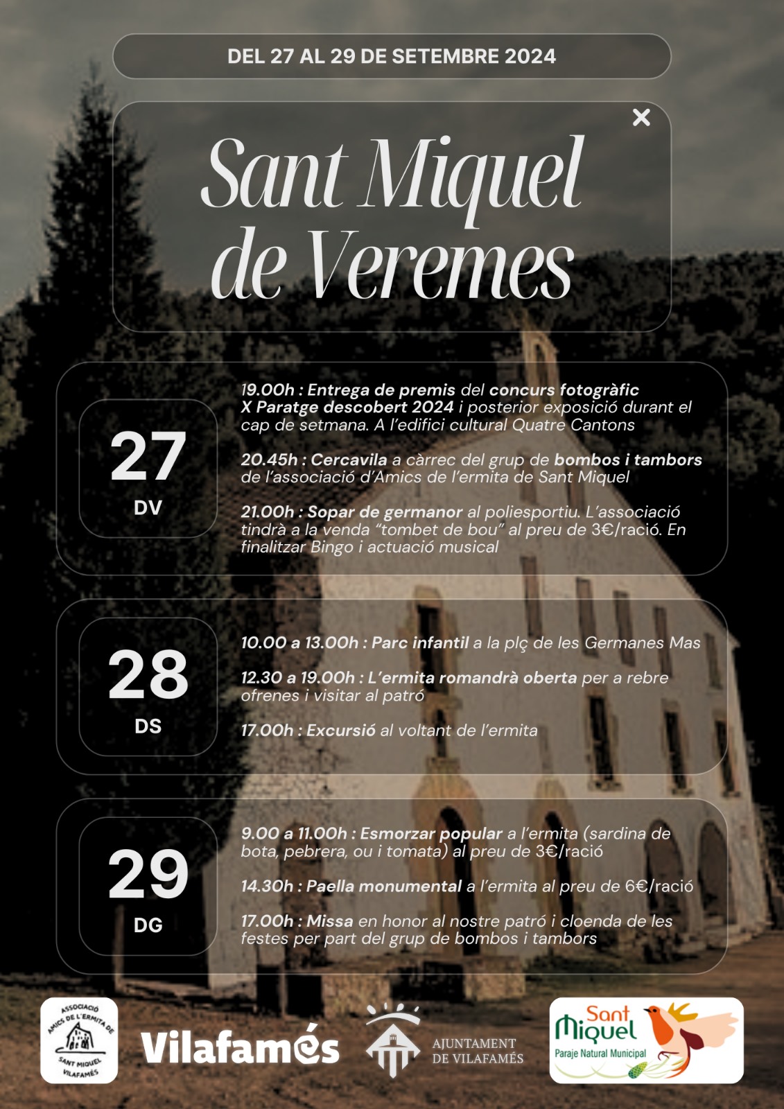 Vilafamés es prepara per a Sant Miquel de Veremes