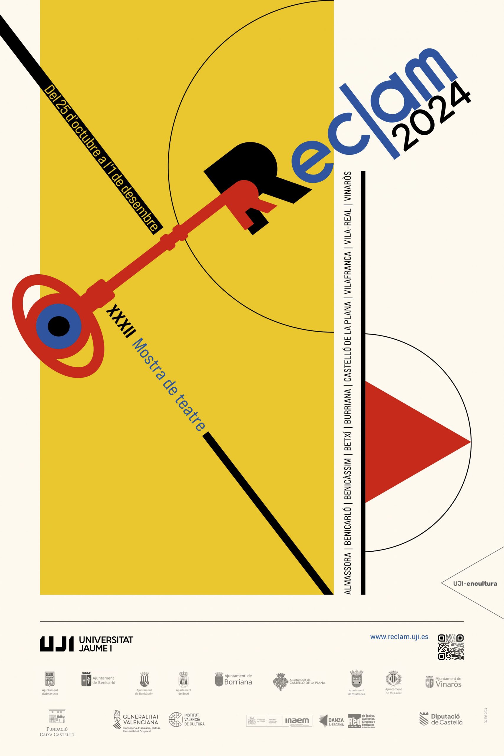 Reclam 2024 s’obri en el Paranimf de l’UJI amb la violència de les guerres en el monòleg ‘En mitad de tanto fuego’