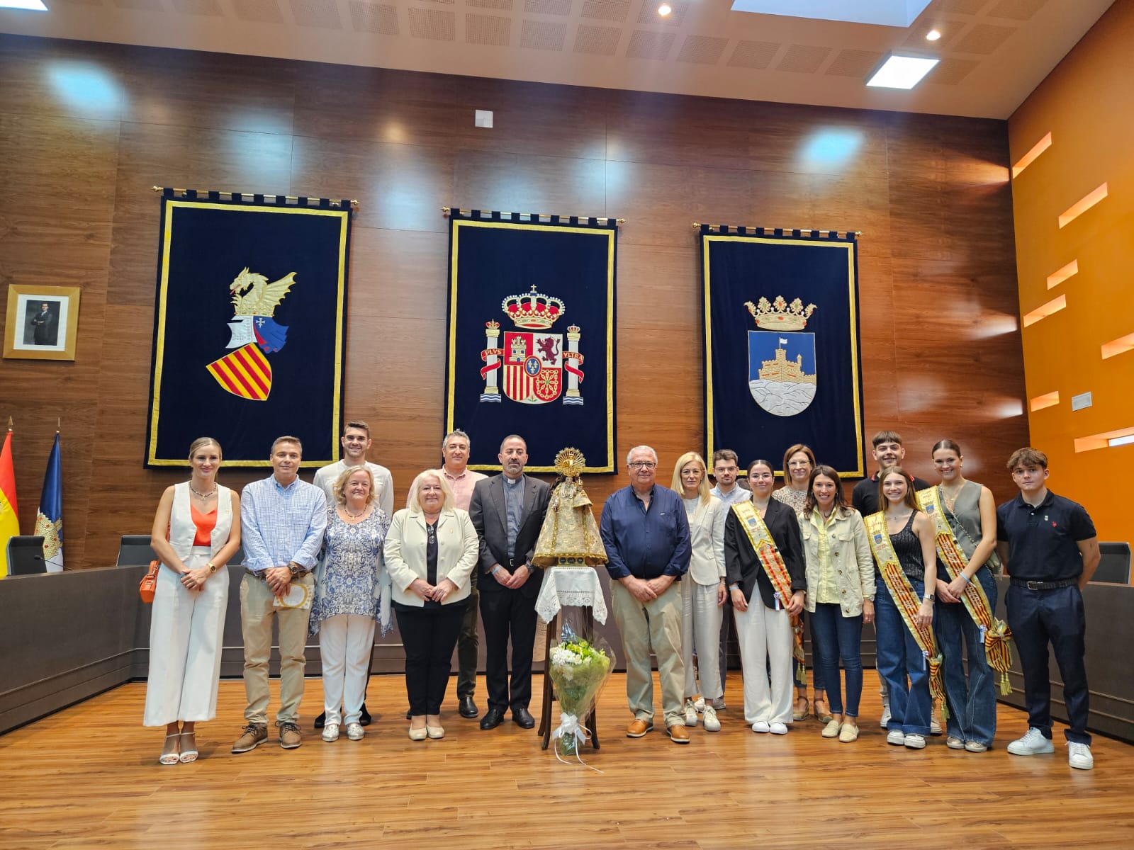 Orpesa homenatja la Verge de la Paciència en el seu 60é aniversari