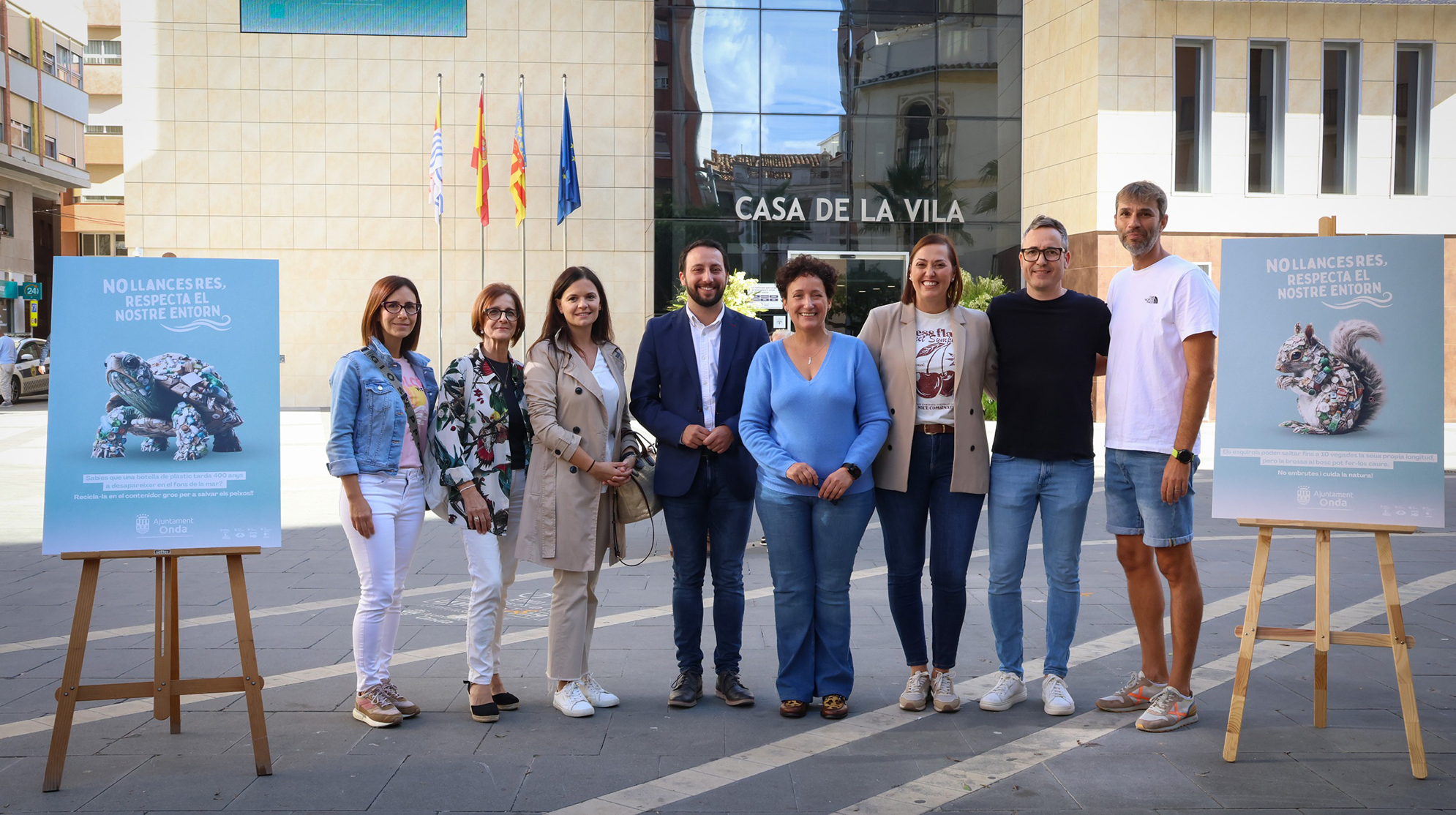 Onda llança la campanya educativa ‘No llances cap de bestiar, respecta el nostre entorn’ per a promoure el reciclatge entre l’alumnat
