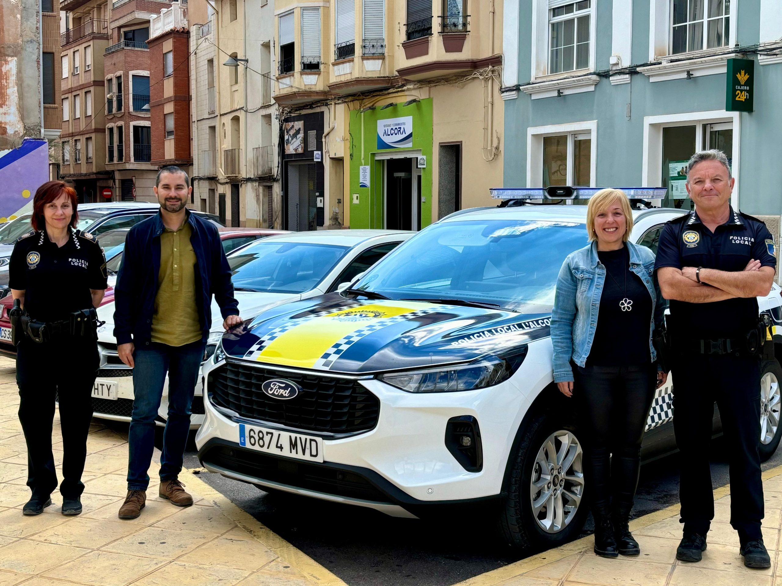 L’Ajuntament de l’Alcora reforça la seguretat amb la incorporació d’un nou cotxe per a la Policia Local
