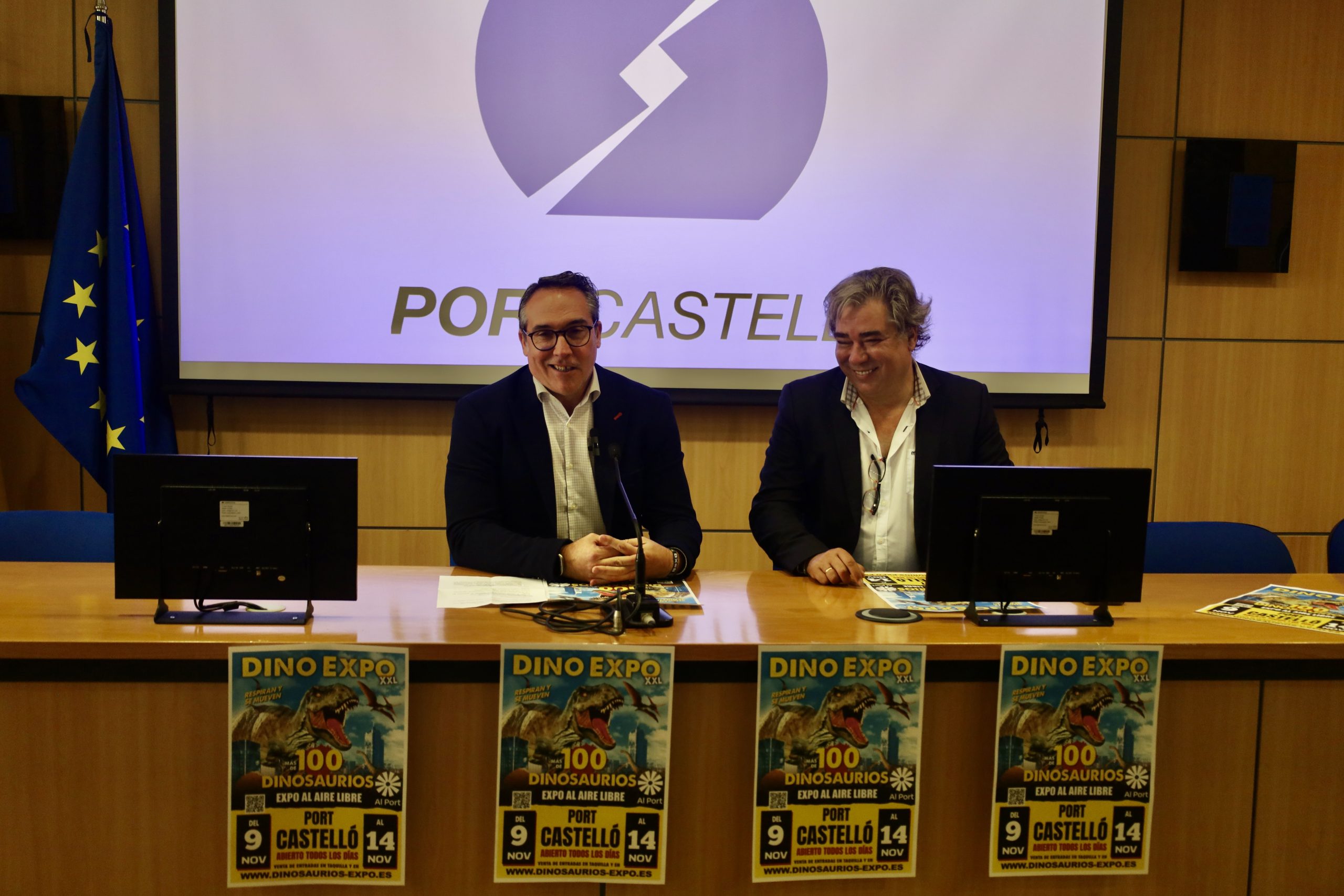 PortCastelló acoge la mayor exposición de dinosaurios con ejemplares a tamaño real