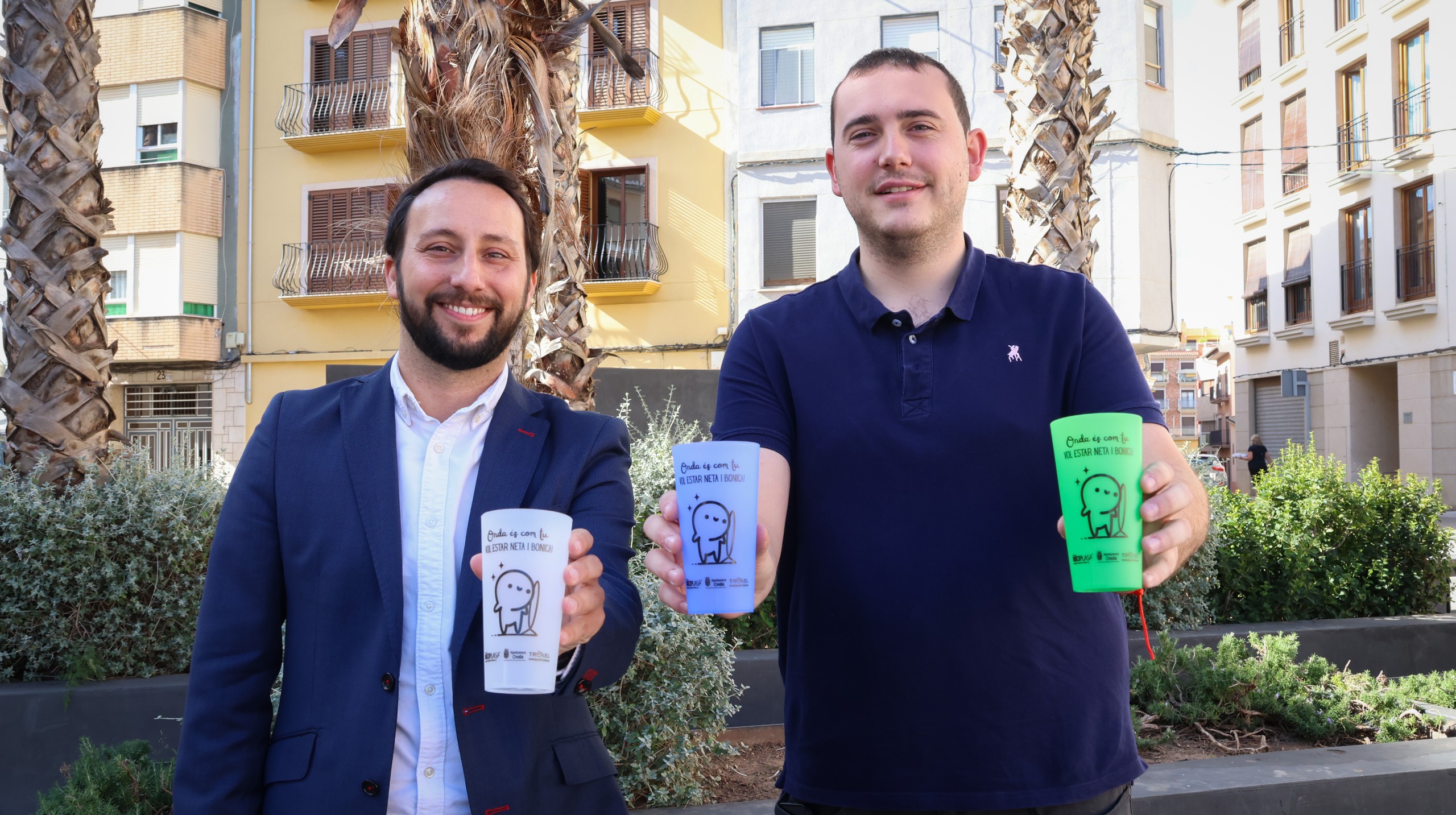 Onda s’unix a Reciplasa per a fomentar la sostenibilitat en la Fira d’Onda amb gots reutilitzables