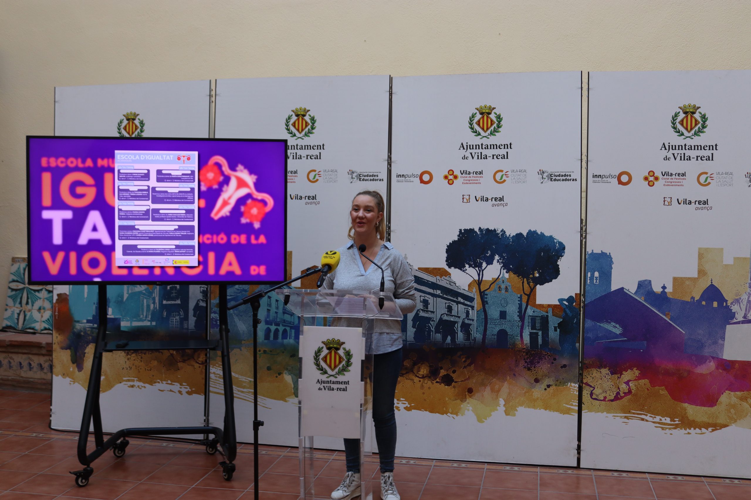 L’Ajuntament de Vila-real, a través de la regidoria d’Igualtat, presenta la sisena edició de l’Escola d’Igualtat