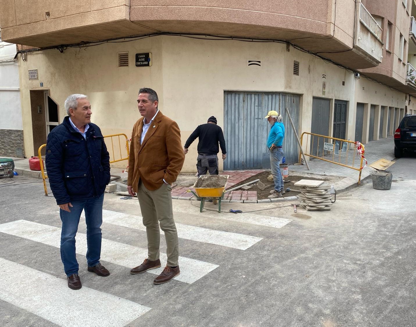 Burriana millora l’autonomia de persones amb mobilitat reduïda mitjançant obres d’accessibilitat