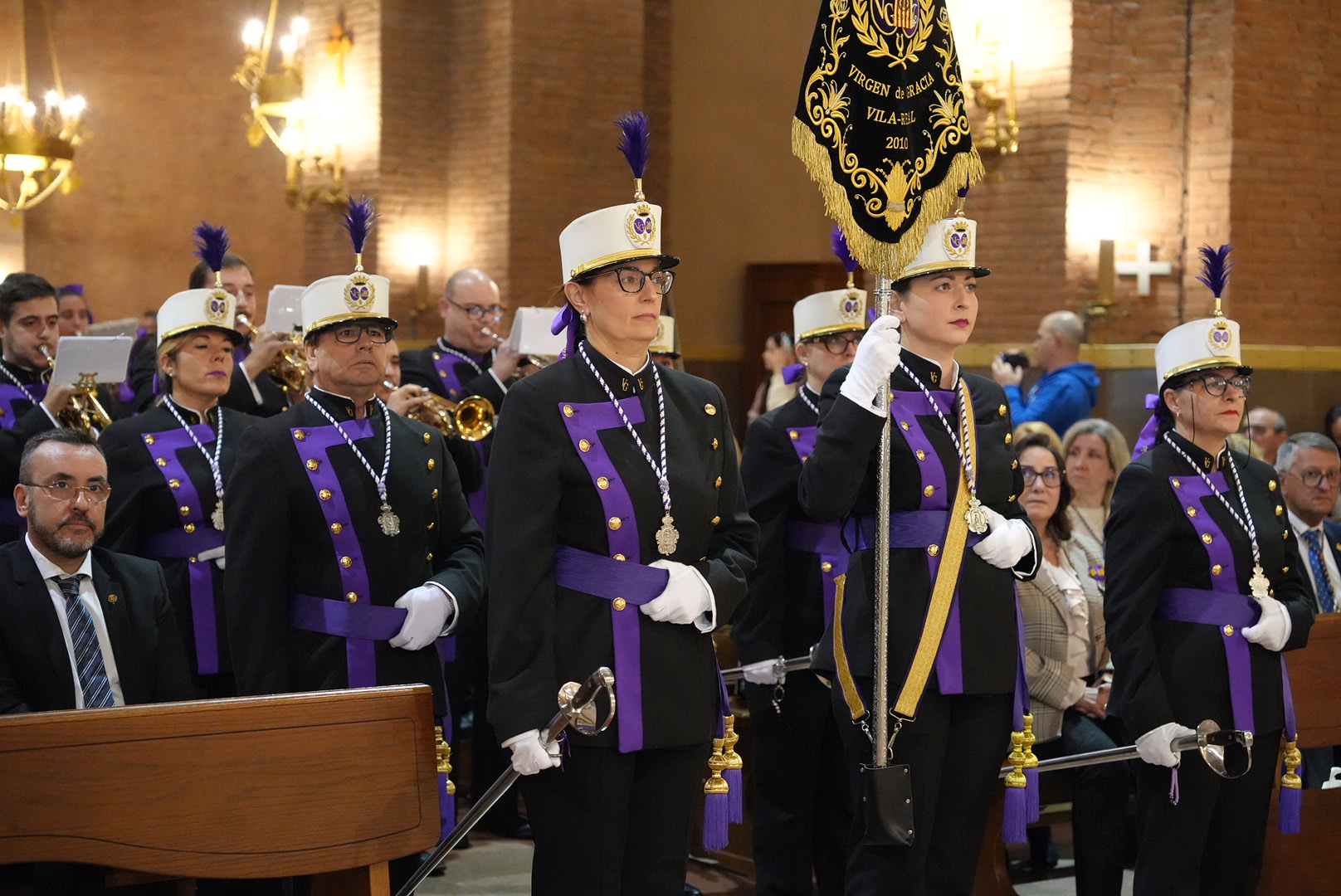 La música de Setmana Santa ompli la basílica de Sant Pasqual en el XV Pregó musical
