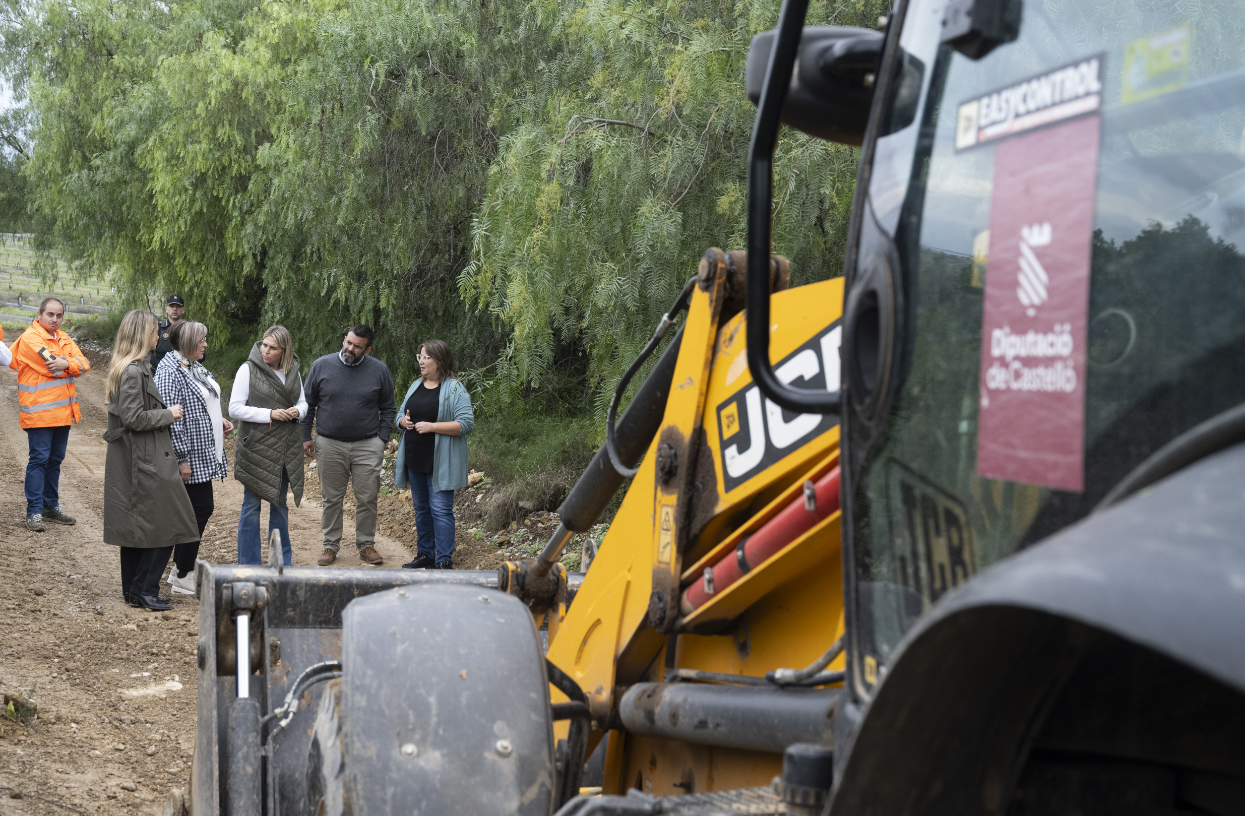 La Diputació respon als municipis amb la reparació urgent de camins rurals afectats per la DANA a la província de Castelló