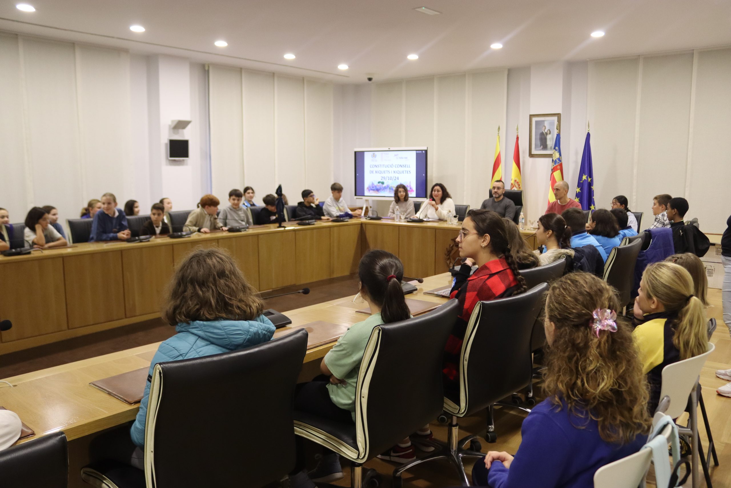 El Consell de Xiquets i Xiquetes de Vila-real es consolida amb 65 membres en aquest curs després de 10 anys de trajectòria