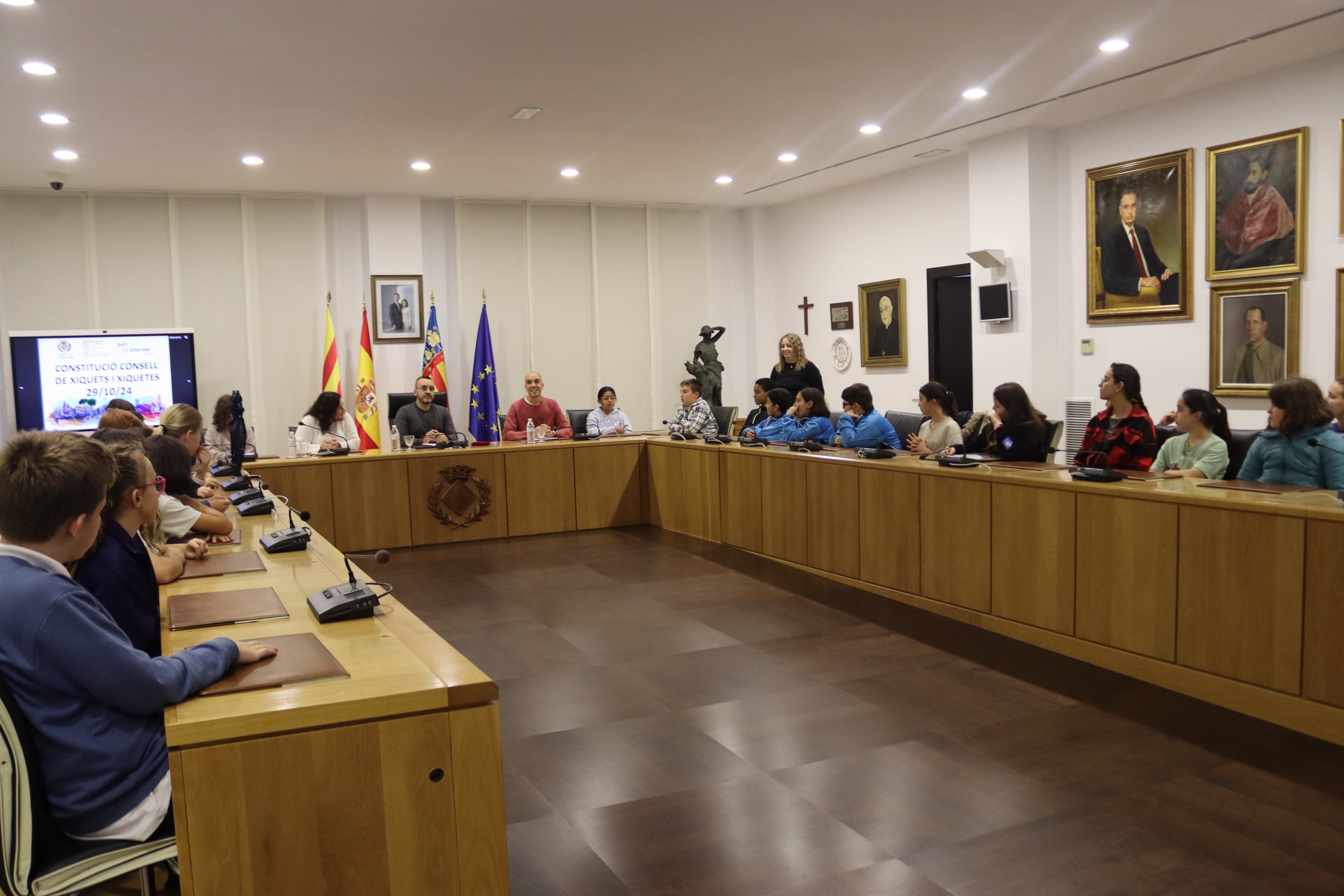 Vila-real tanca el curs del Consell de Xiquets i Xiquetes amb prop de 70 participants i reivindica la veu de la infància en la construcció de la ciutat