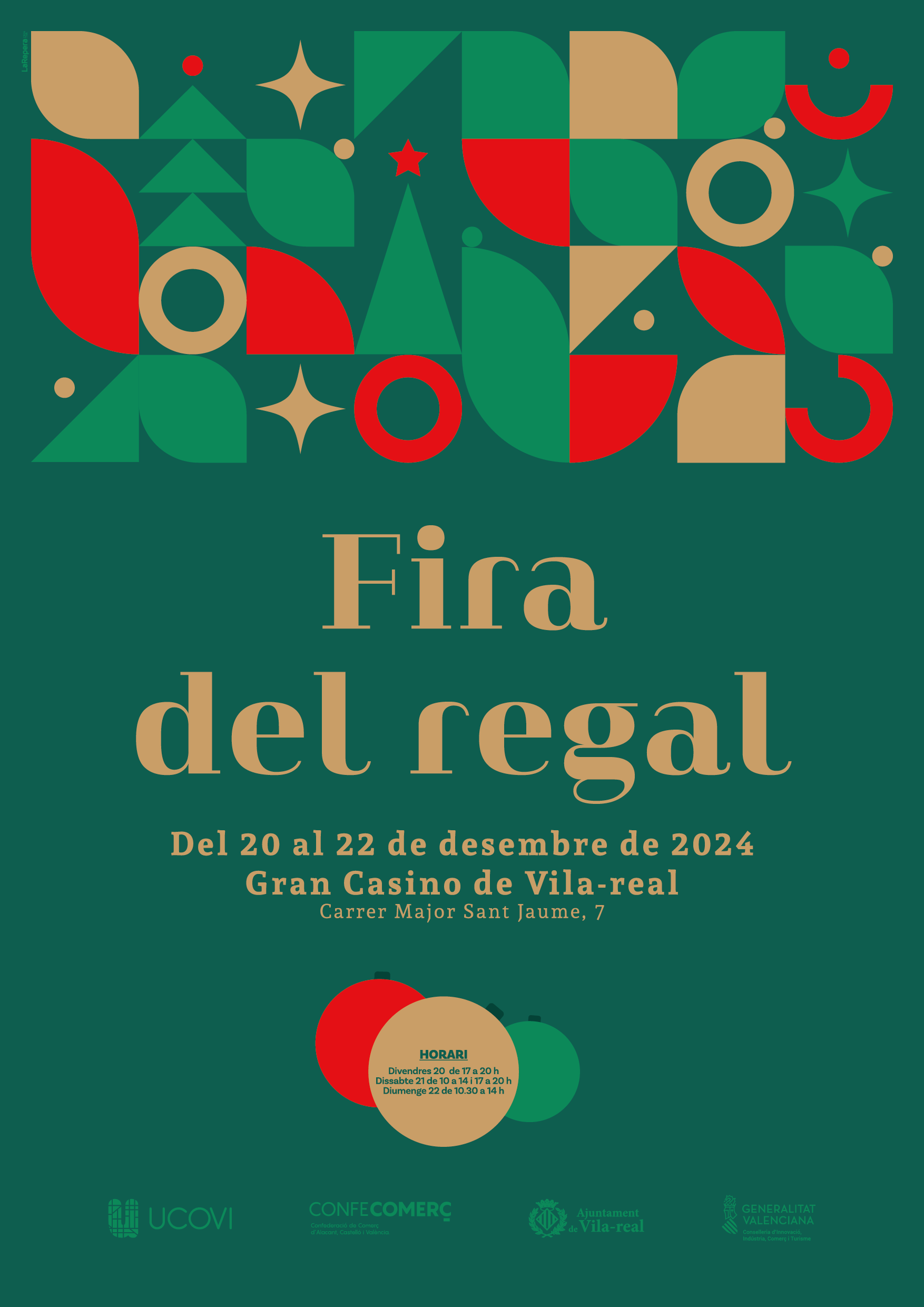 La Fira del Regal d’Ucovi transforma el Gran Casino en un gran aparador nadalenc del comerç local