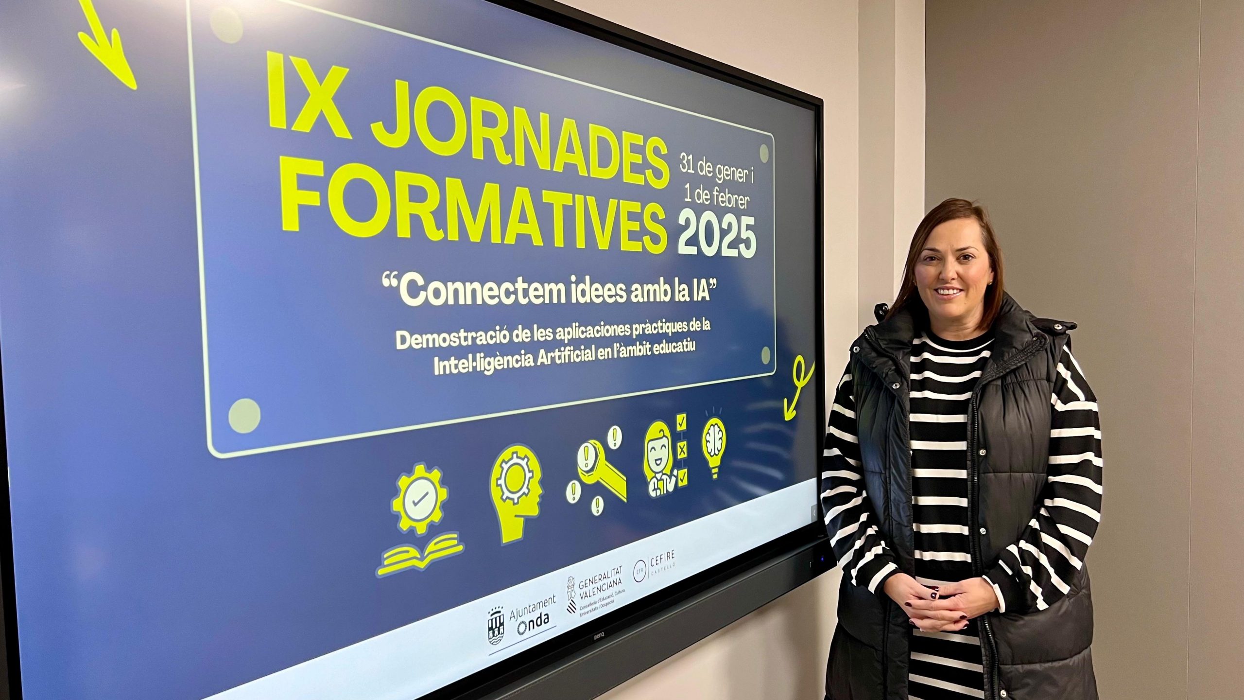 El Ayuntamiento de Onda impulsa la innovación educativa con las jornadas Connectem idees amb la IA