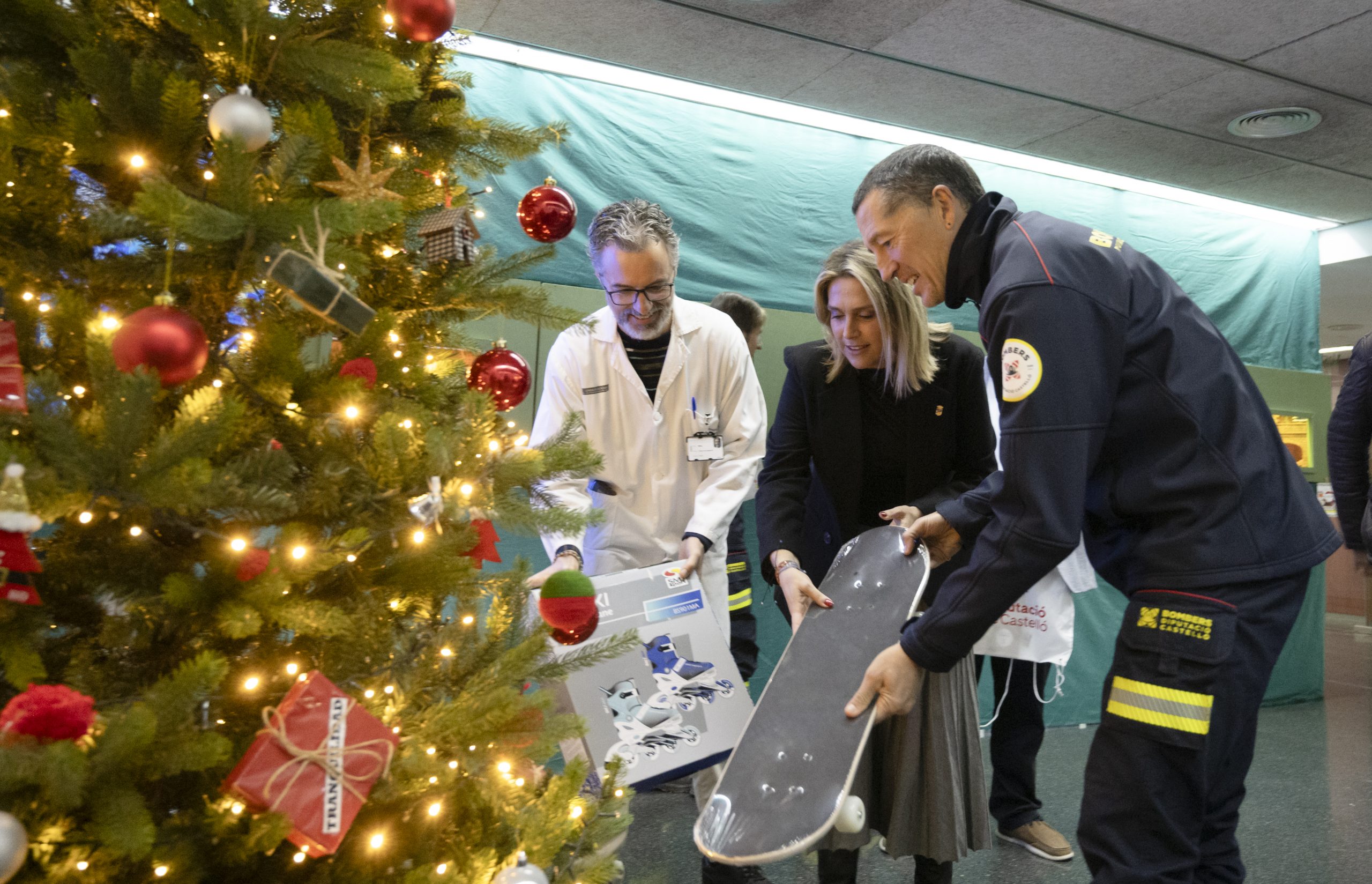 La Diputació de Castelló acosta la il·lusió de Nadal als xiquets hospitalitzats en els centres de la província