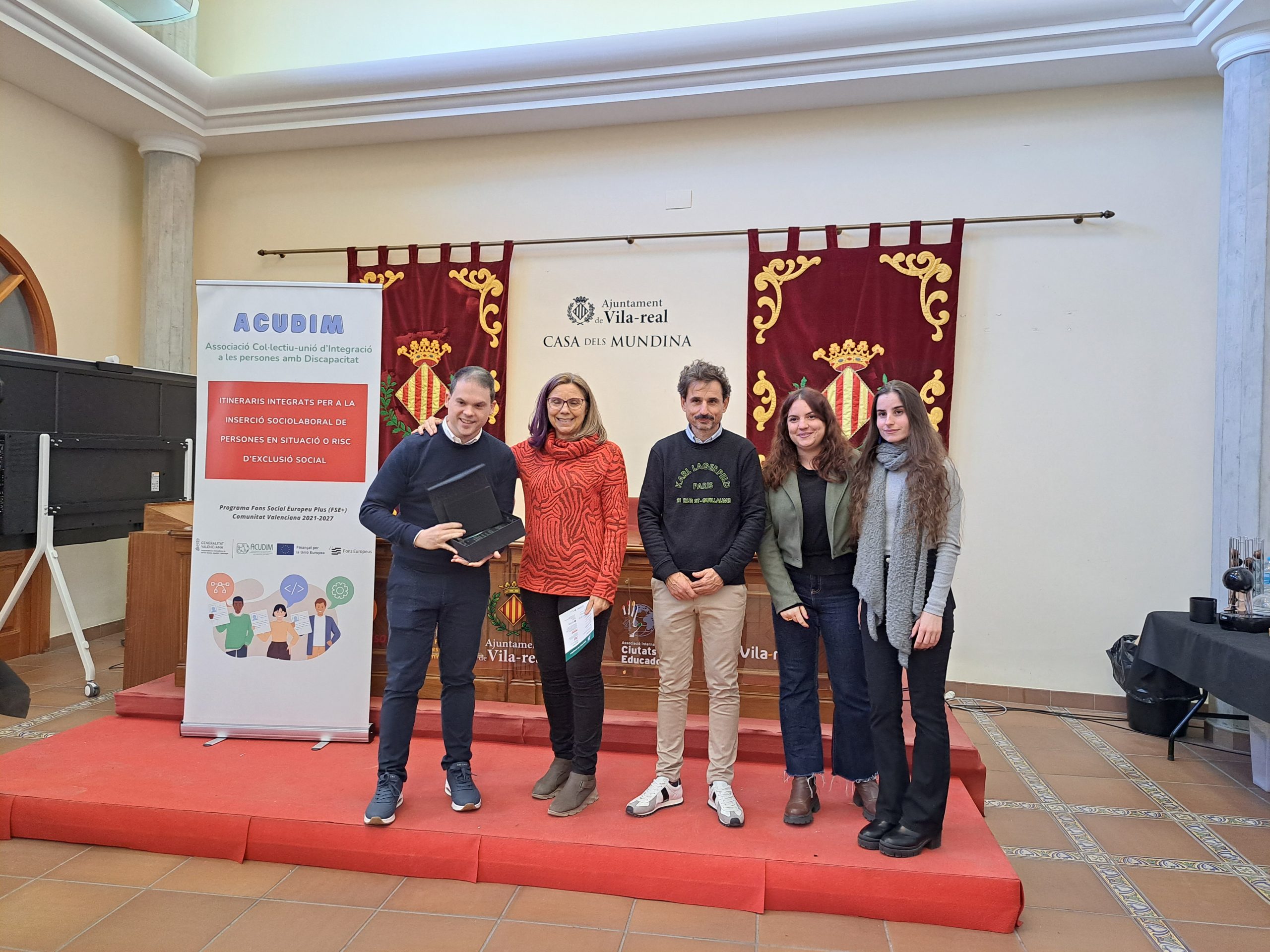 Vila-real afavoreix la integració de persones amb diversitat funcional amb una marató d’entrevistes de la mà d’Acudim