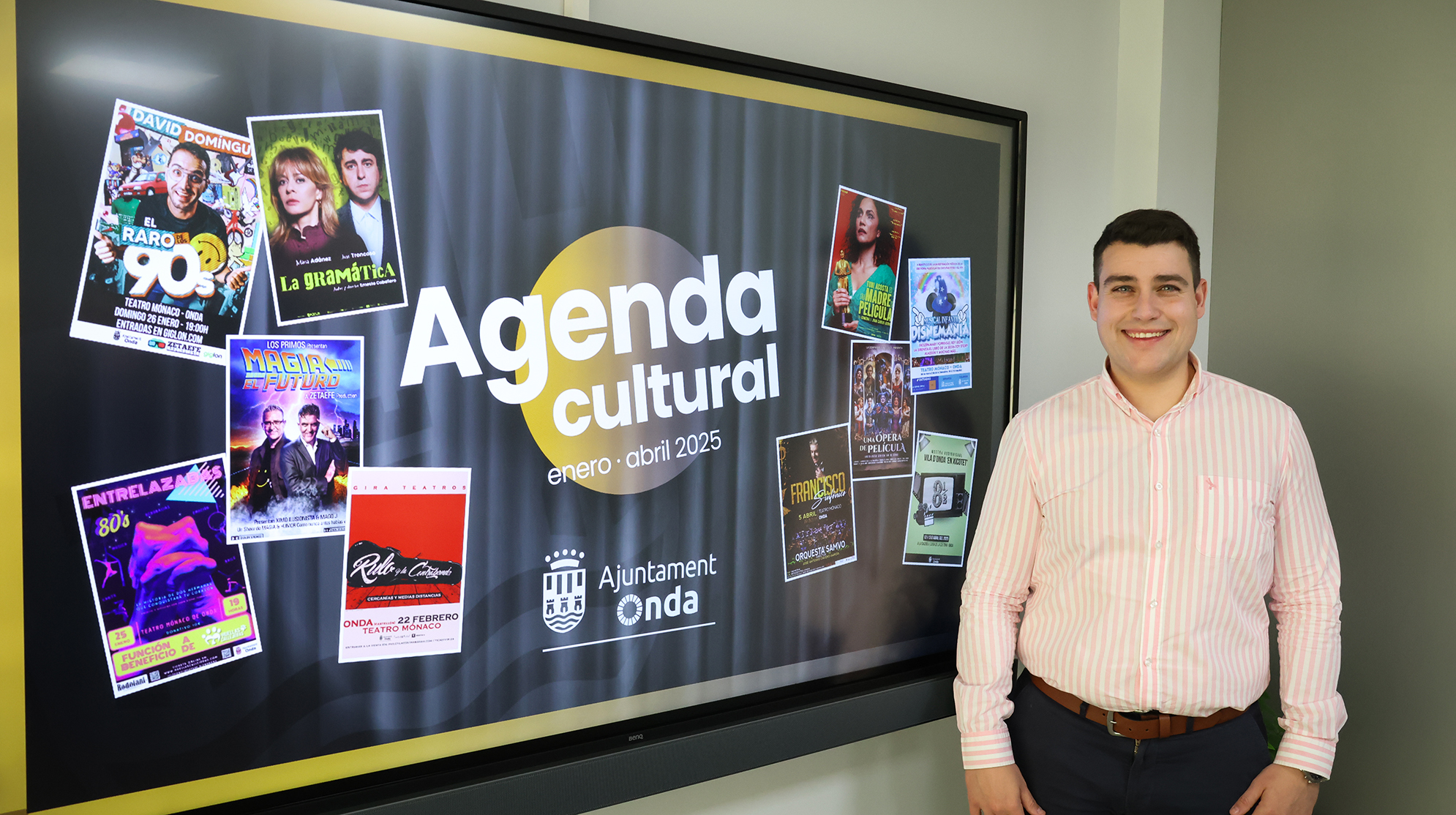 Onda arranca la programación cultural de 2025 encabezada por Toni Acosta, María Adánez, Francisco y David Domínguez