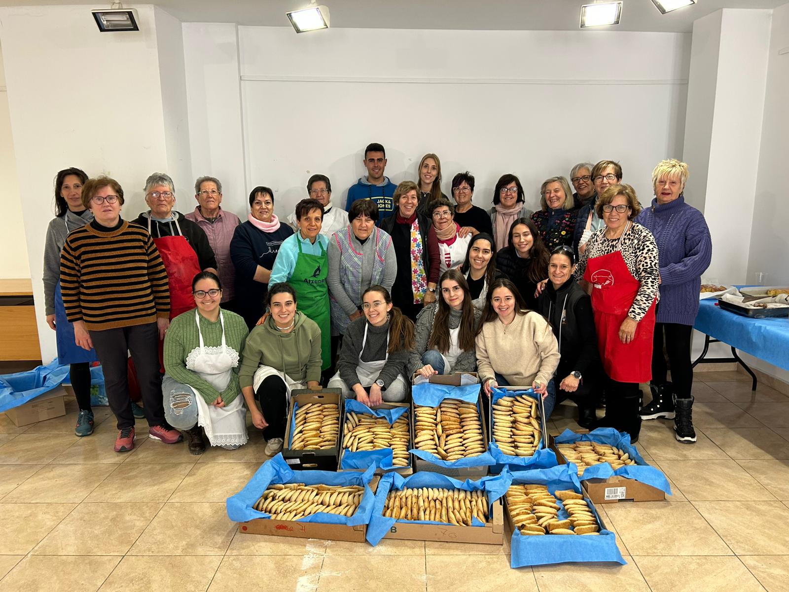Vistabella elabora 1.100 pastissos com a avantsala a les celebracions de Sant Antoni