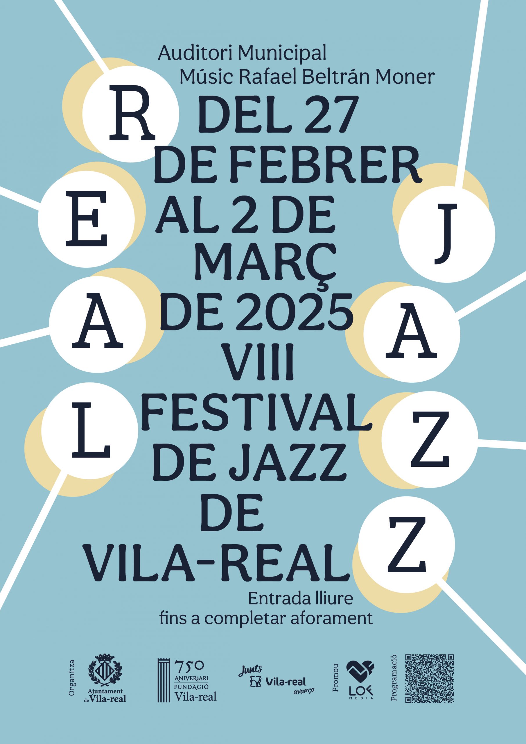 El festival Real Jazz torna a Vila-real amb quatre propostes de qualitat i gratuïtes a l’Auditori Municipal