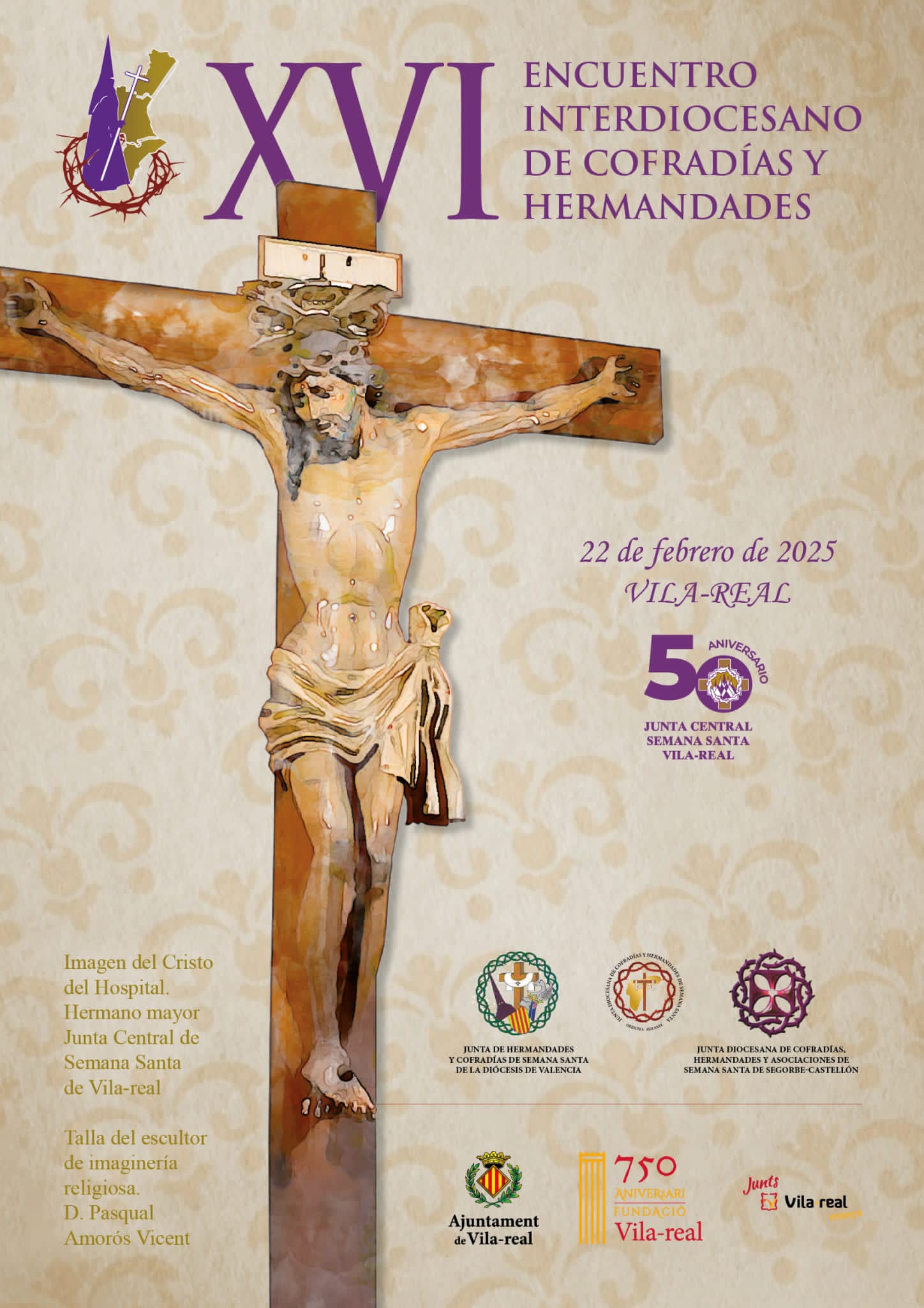 Vila-real projecta la potència de la seua Setmana Santa amb la XVI Trobada interdiocesana de Confraries i Germandats