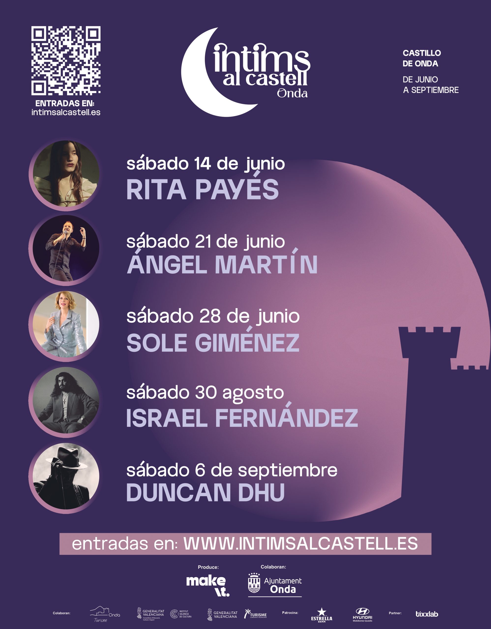 Rita Payés se une a Íntims al Castell con su jazz envolvente y amplía el cartel del ciclo musical en Onda